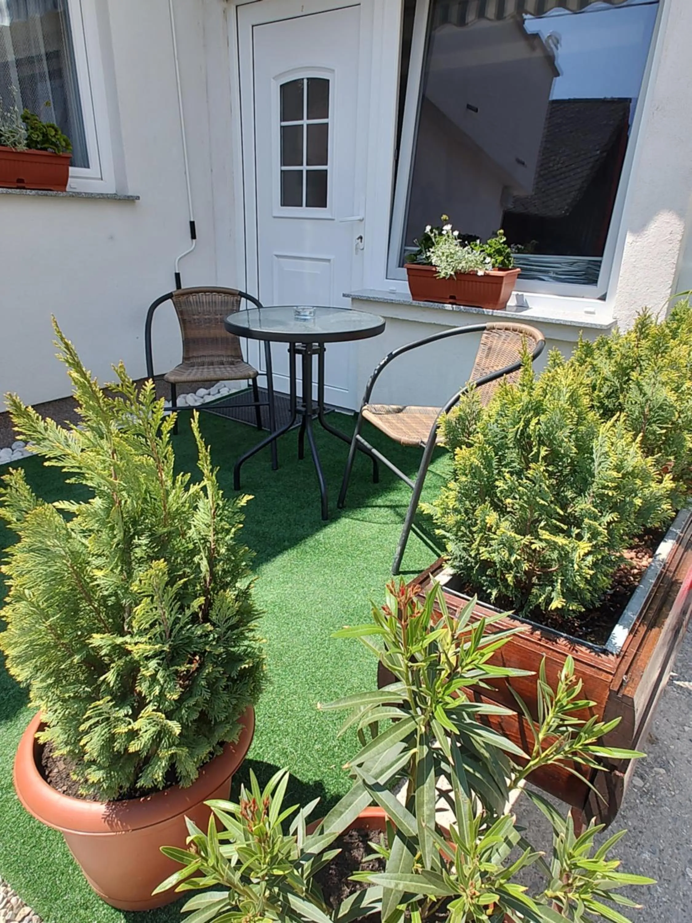 Patio in Apartments Karin