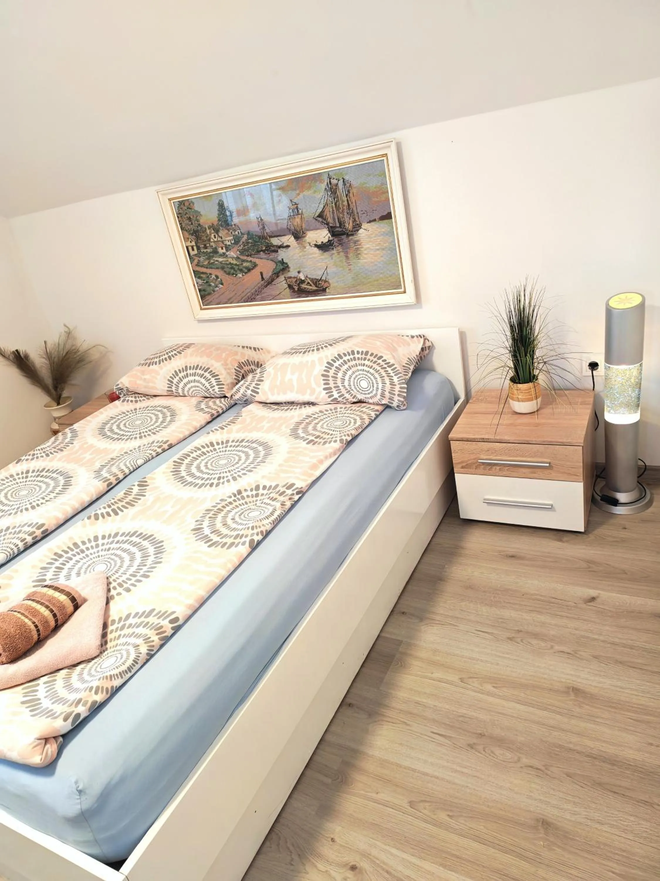 Bedroom, Bed in Apartments Karin