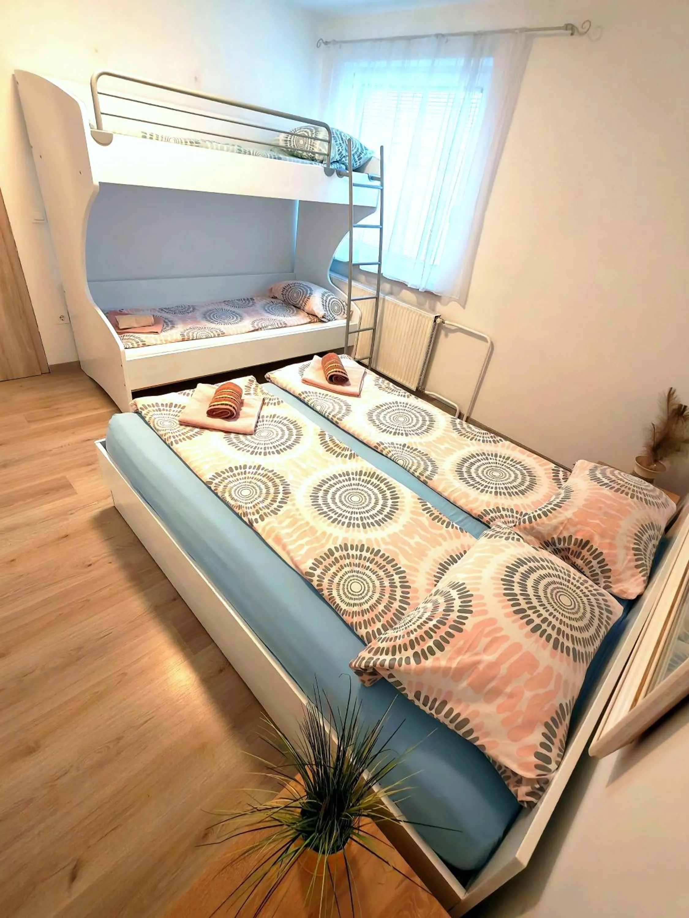 Bedroom, Bed in Apartments Karin