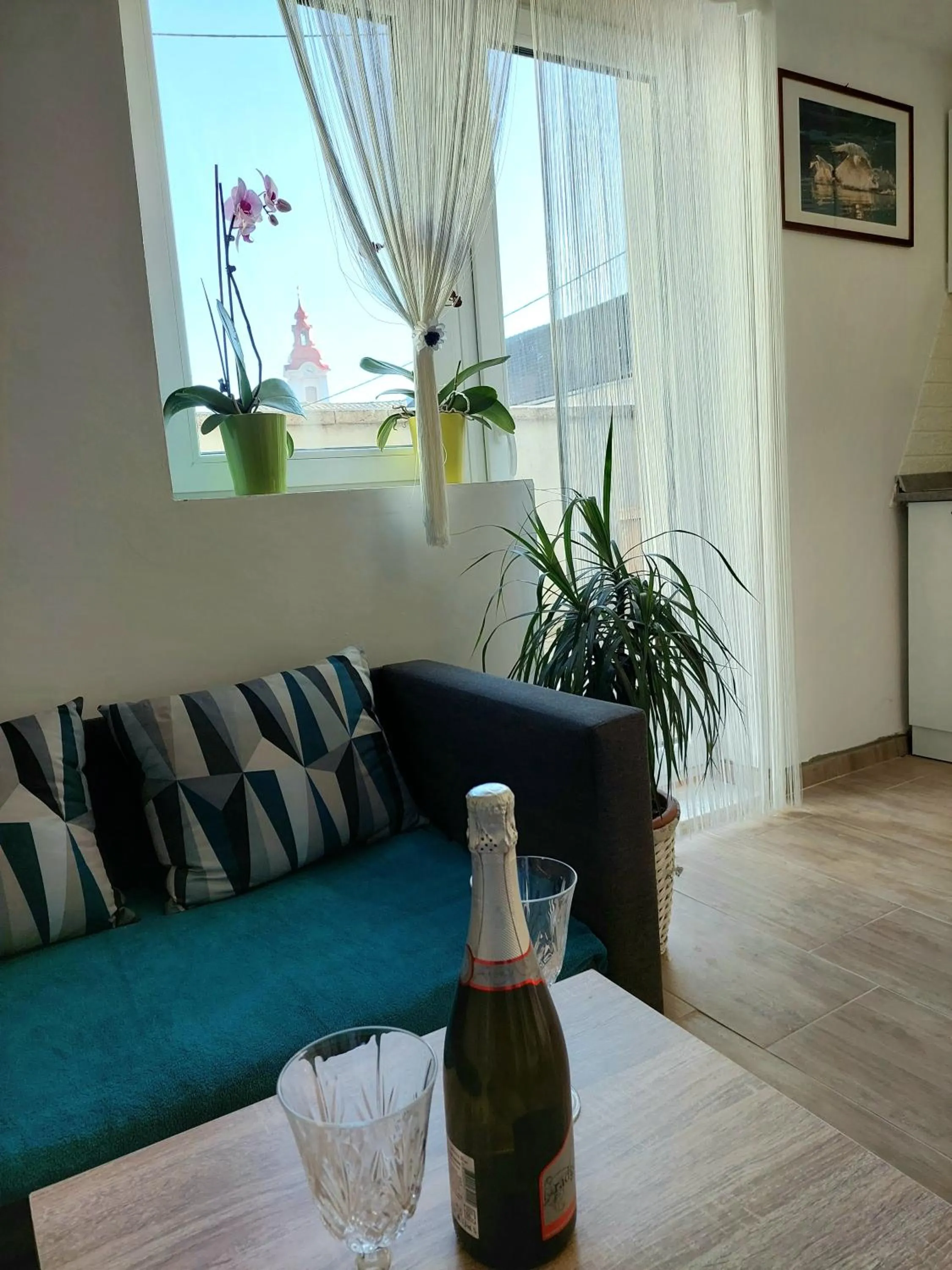 Seating area in Apartments Karin
