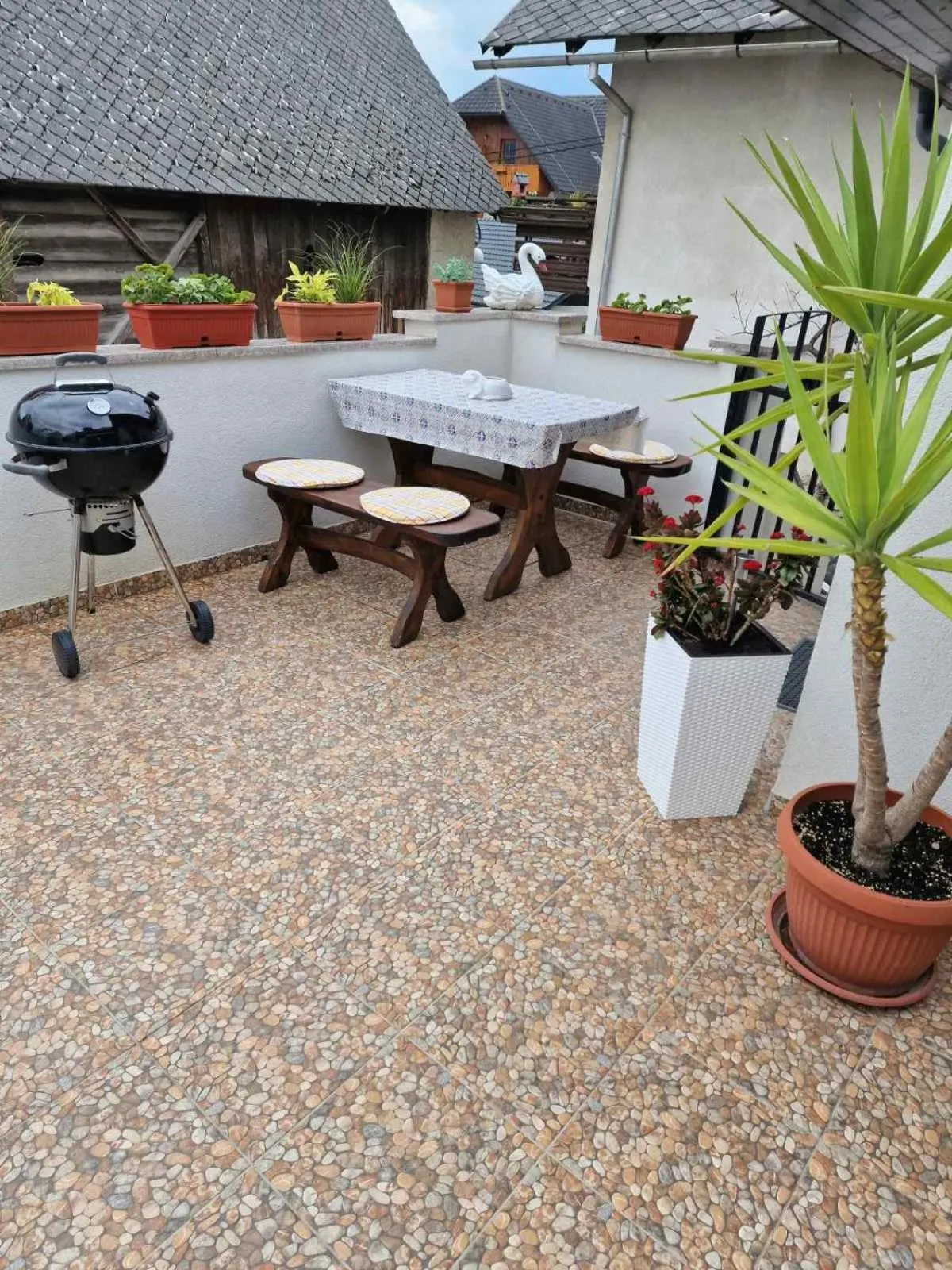 Patio in Apartments Karin