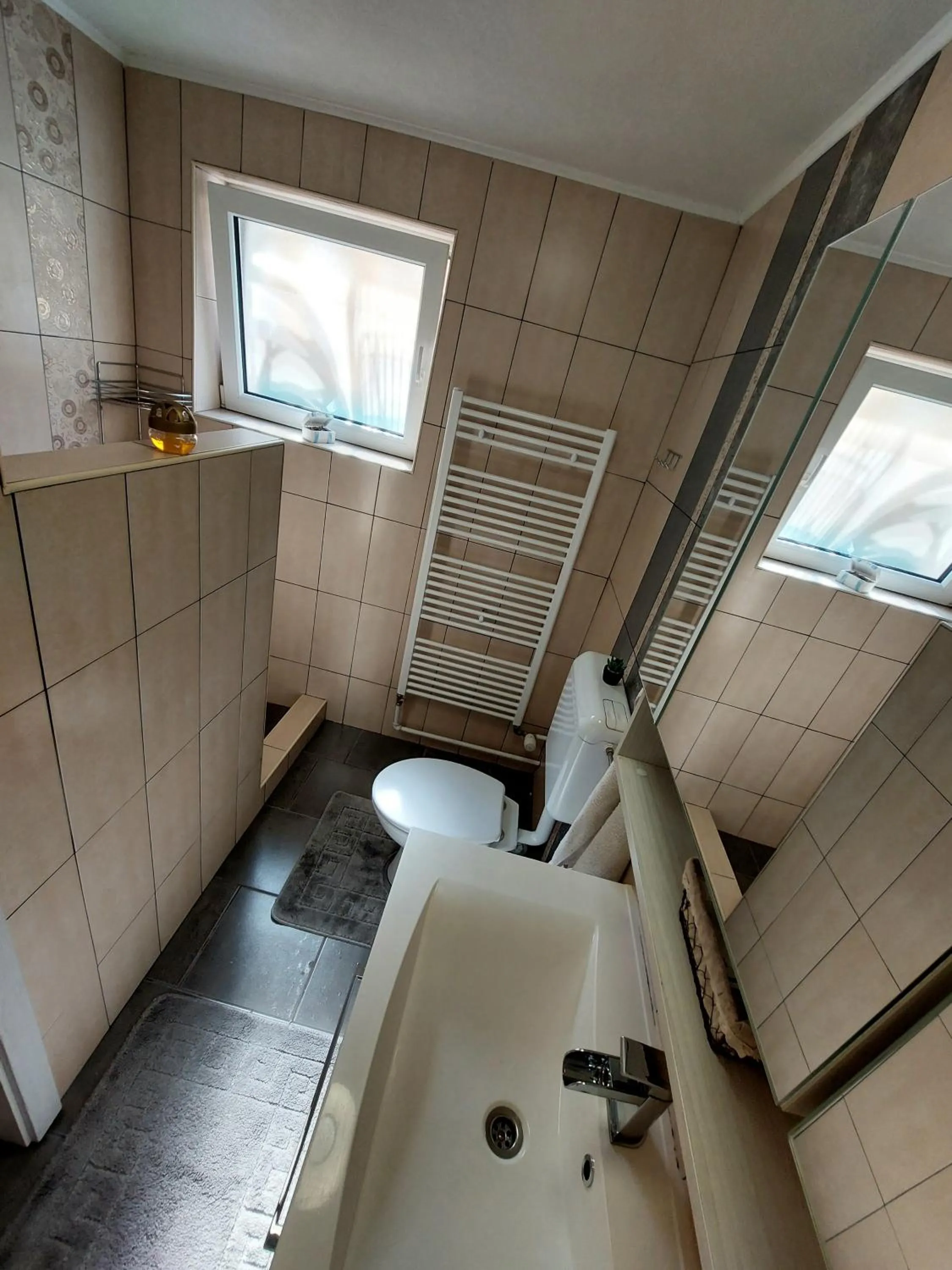Bathroom in Apartments Karin