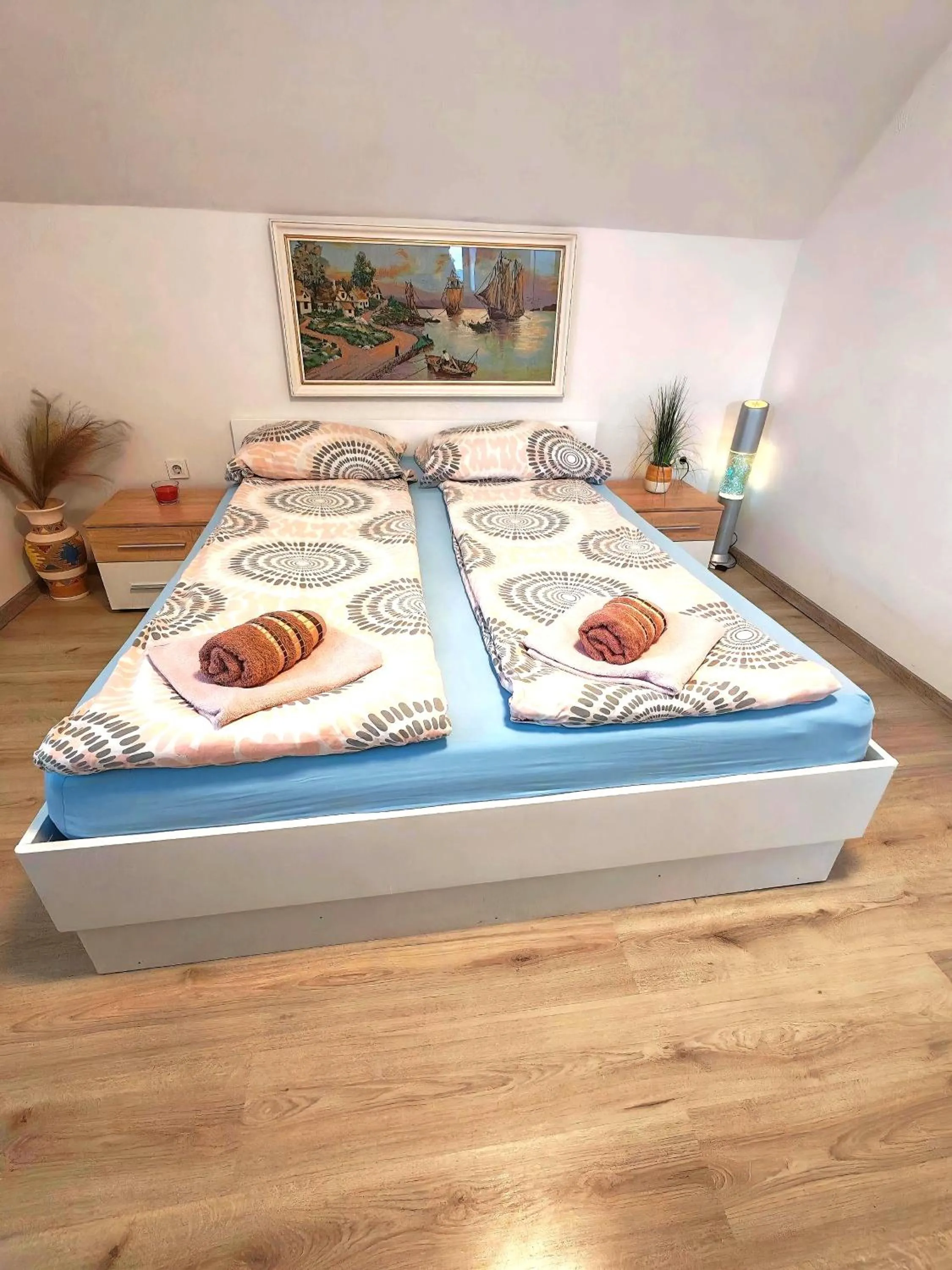 Bedroom, Bed in Apartments Karin