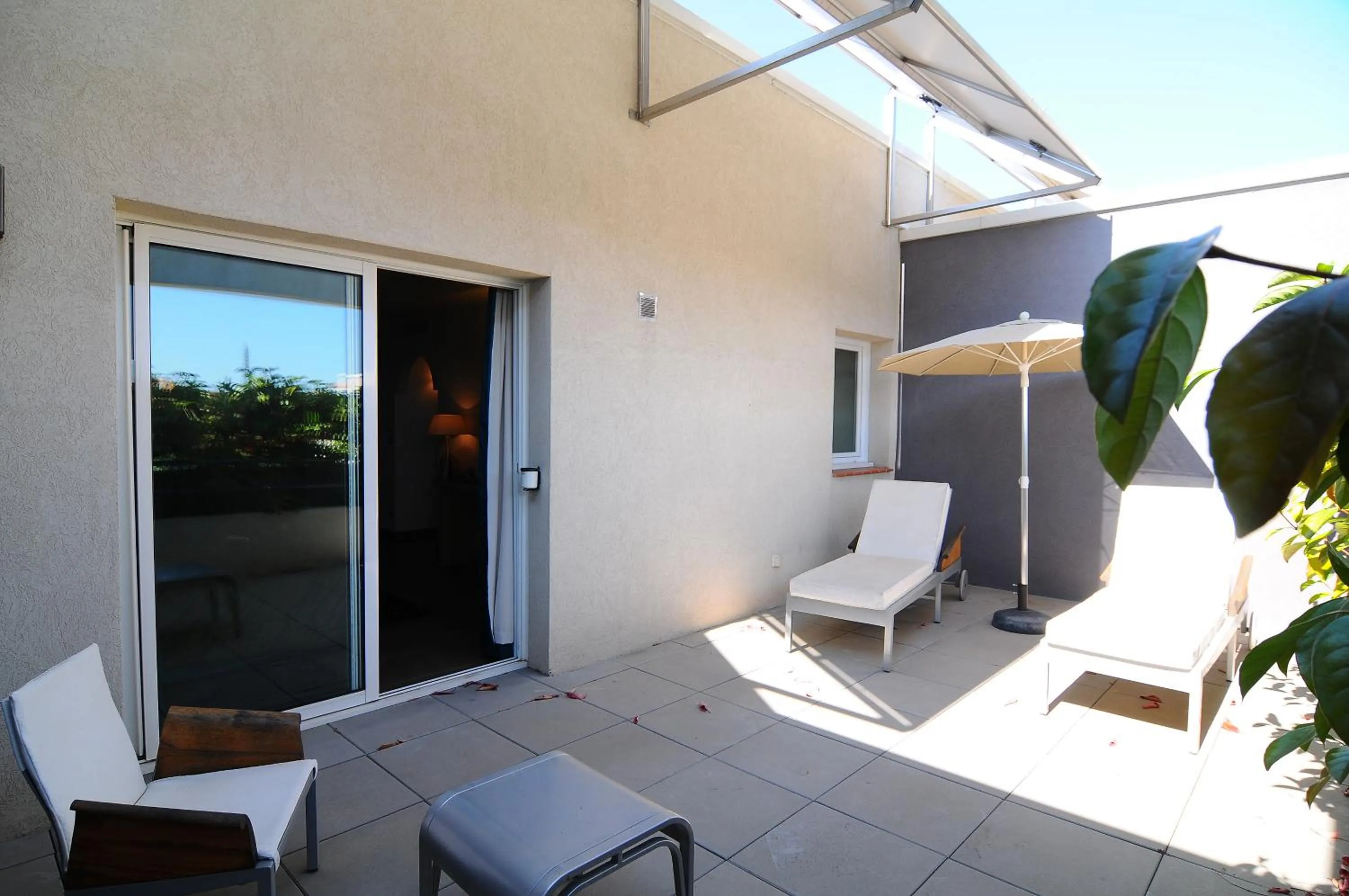 Balcony/Terrace in Logis Hôtel La Fauceille