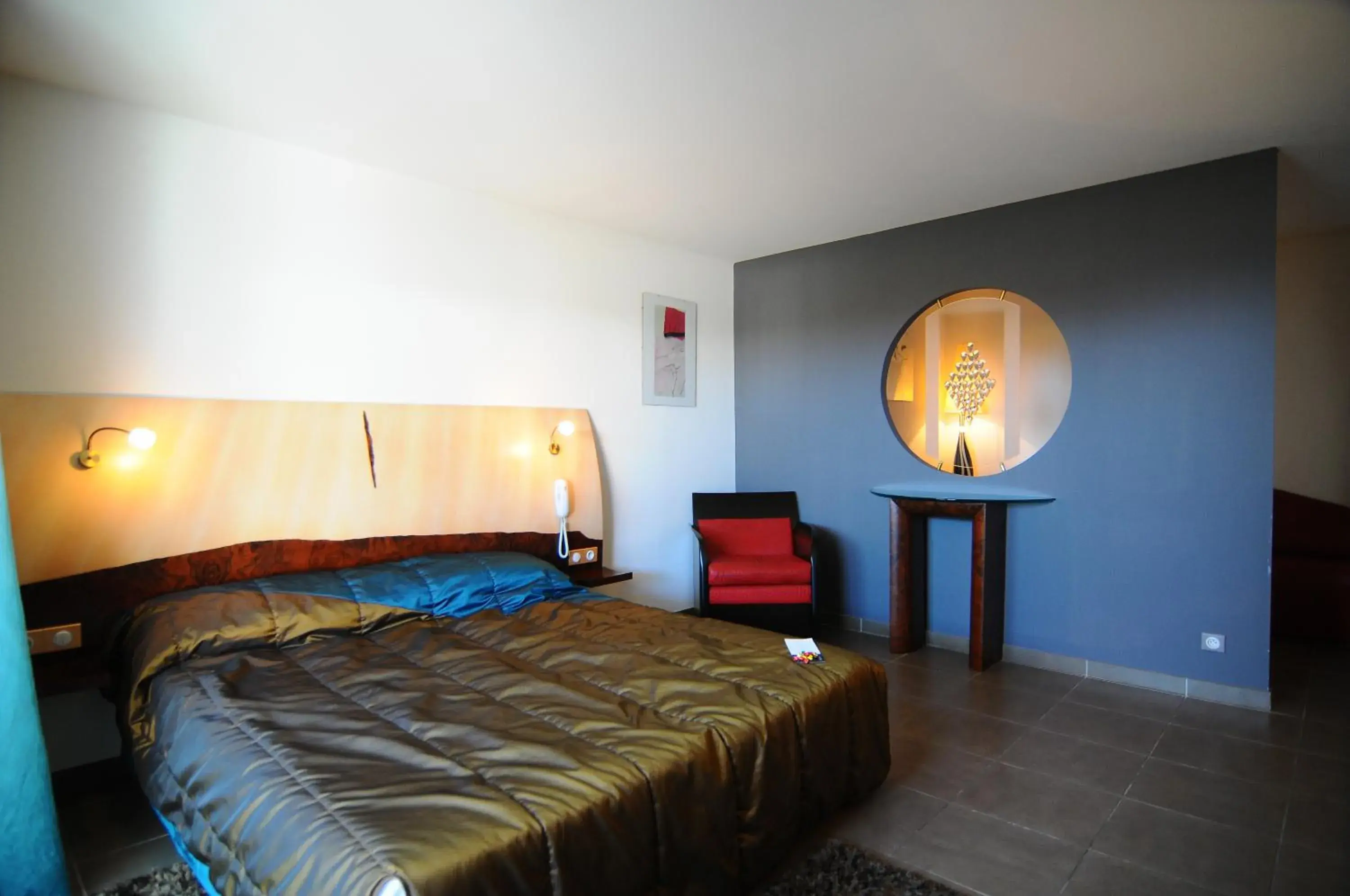 Photo of the whole room, Bed in Logis Hôtel La Fauceille Photo of the whole room, Bed in Logis Hôtel La Fauceille