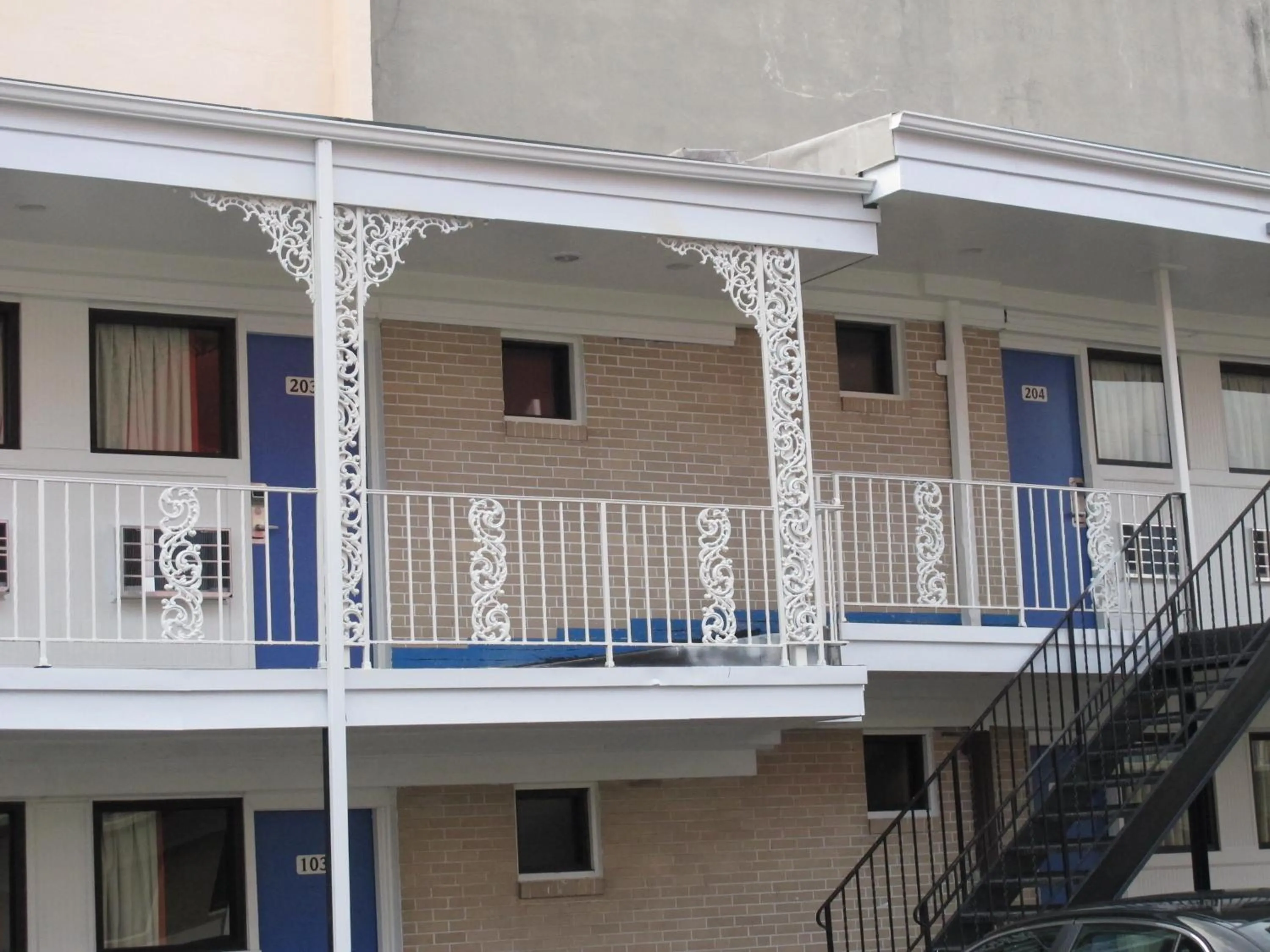 Balcony/Terrace in Motel 6 Baltimore MD