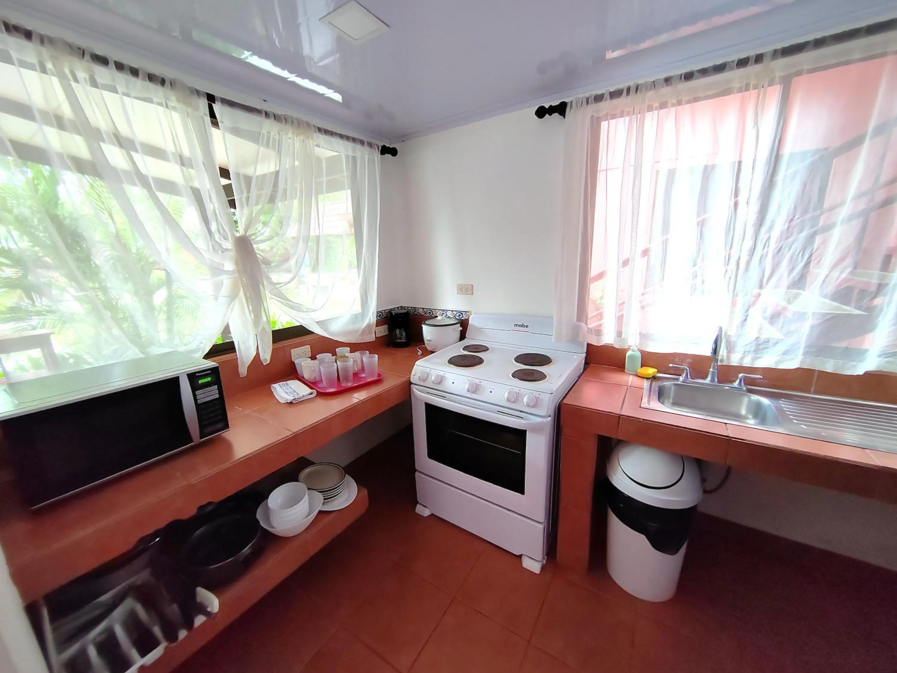 Kitchen or kitchenette in Hotel Los Ranchos