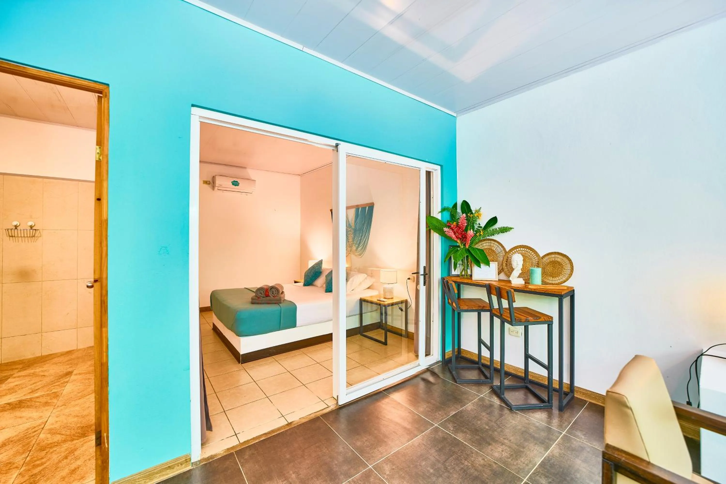 Bed in La Tica y La Gata