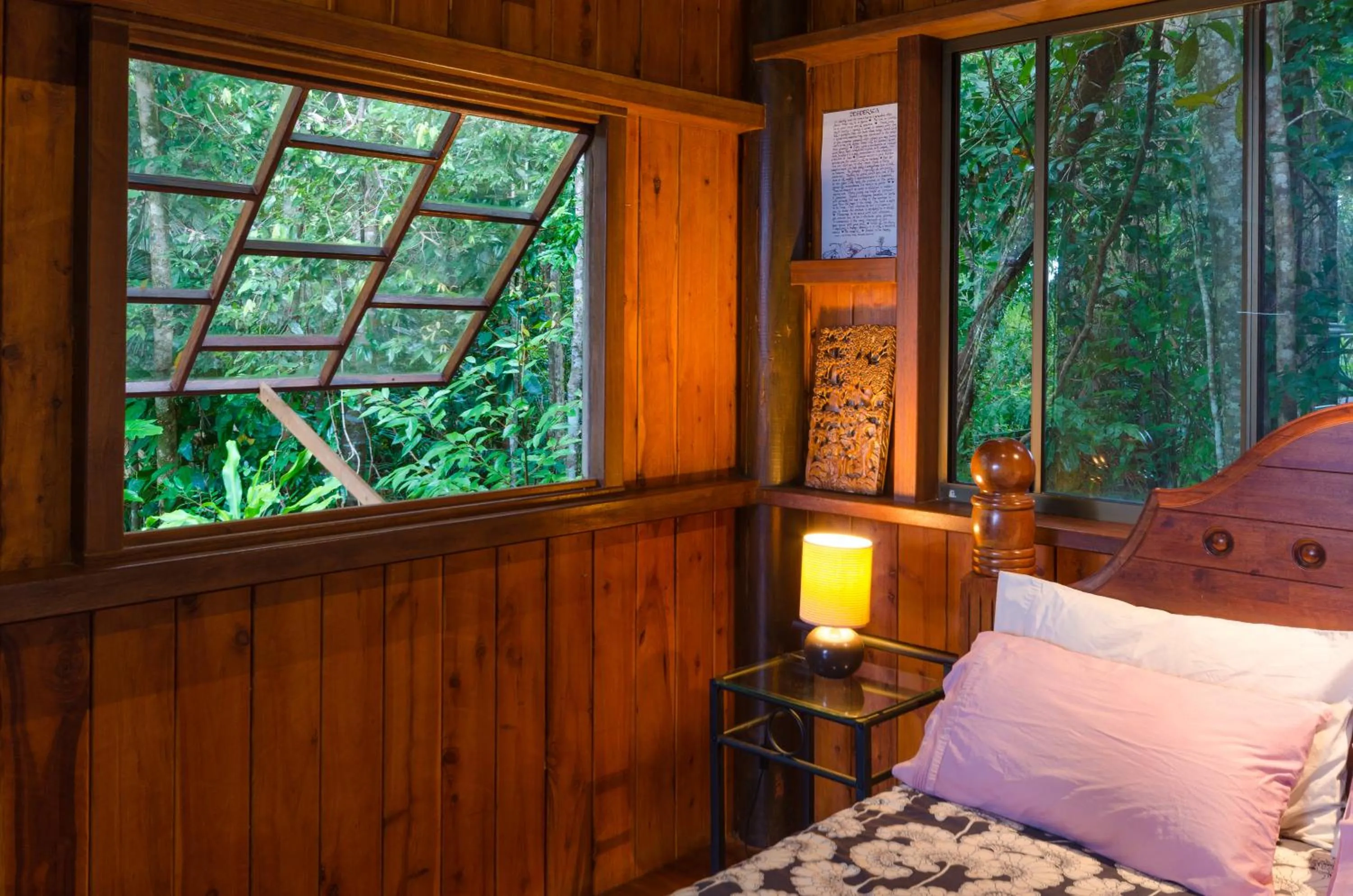 Bed in Epiphyte B & B