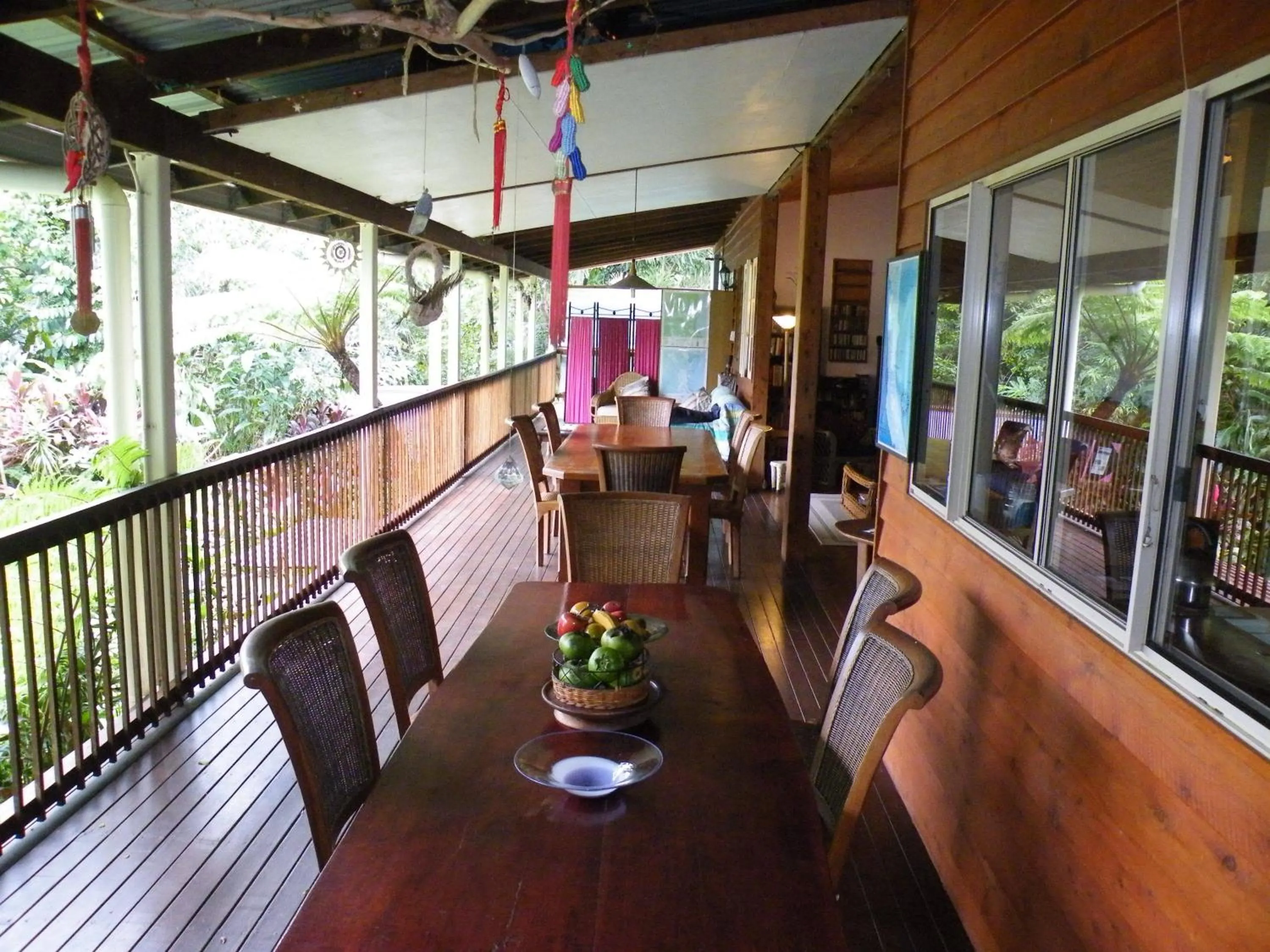 Balcony/Terrace in Epiphyte B & B