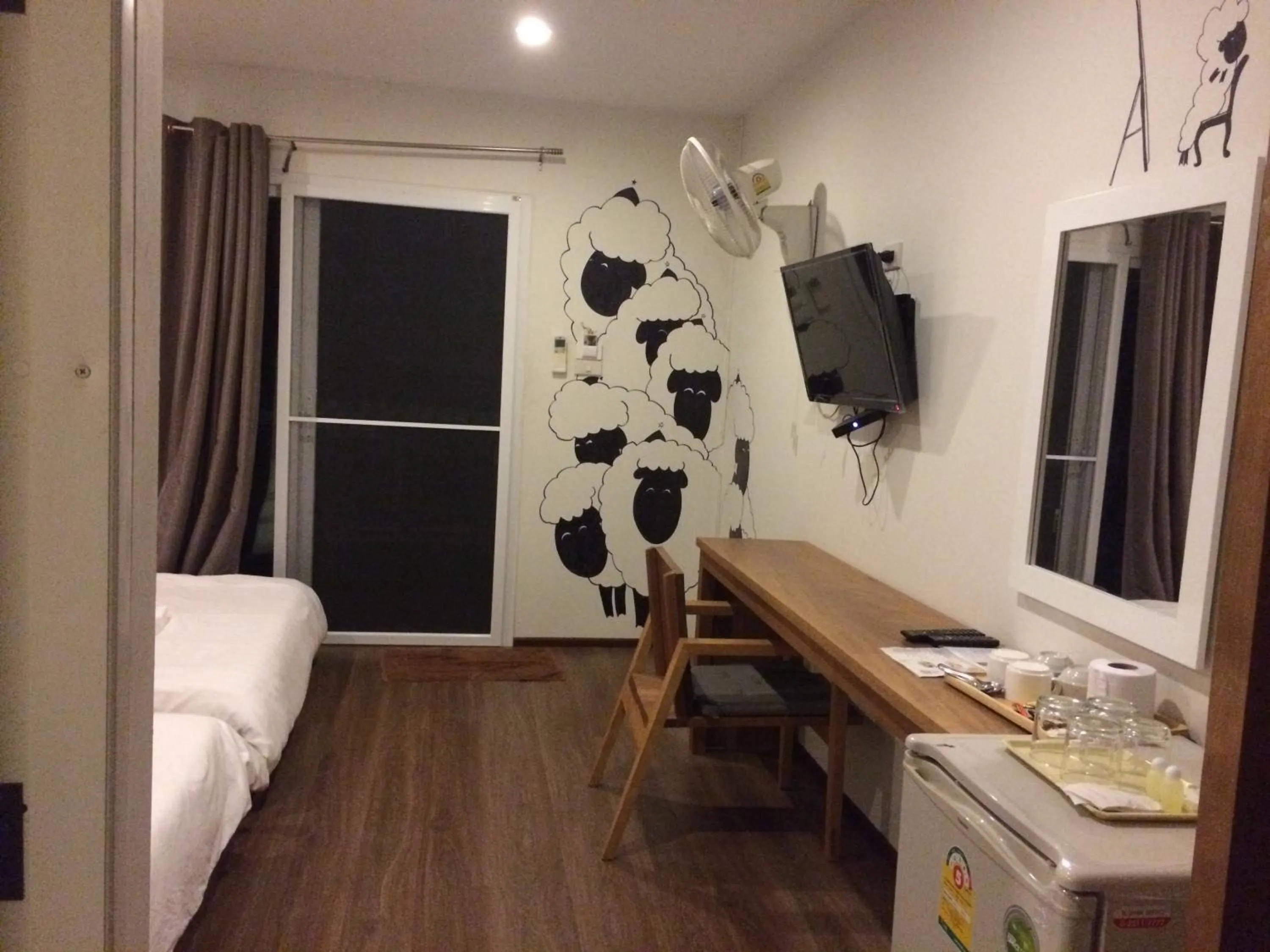 Bed in Norn Nab Dao RimPhu Resort