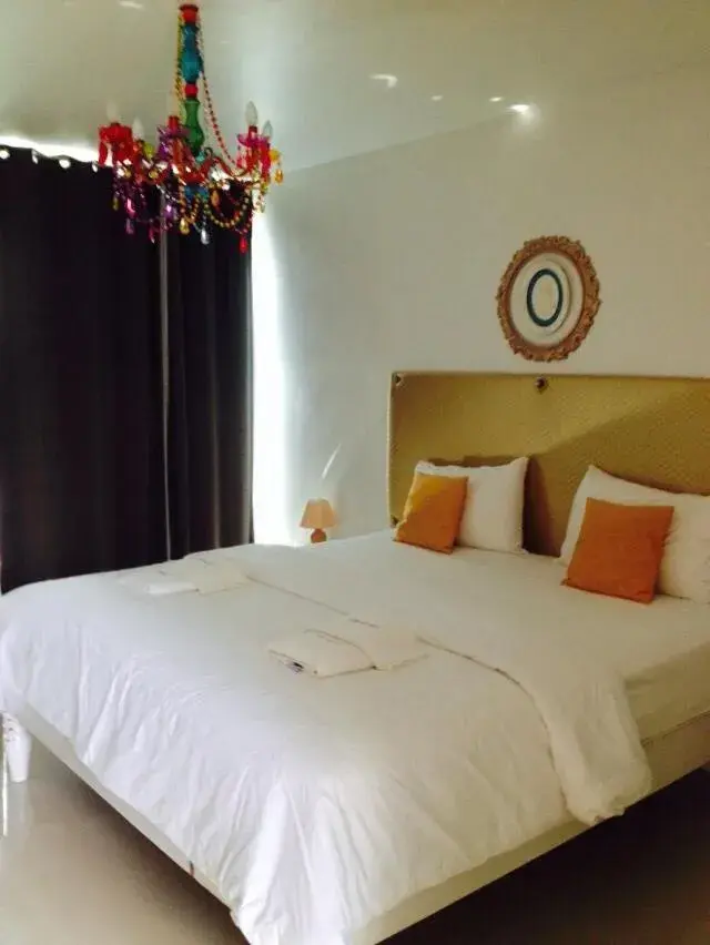 Bed in Norn Nab Dao RimPhu Resort Bed in Norn Nab Dao RimPhu Resort