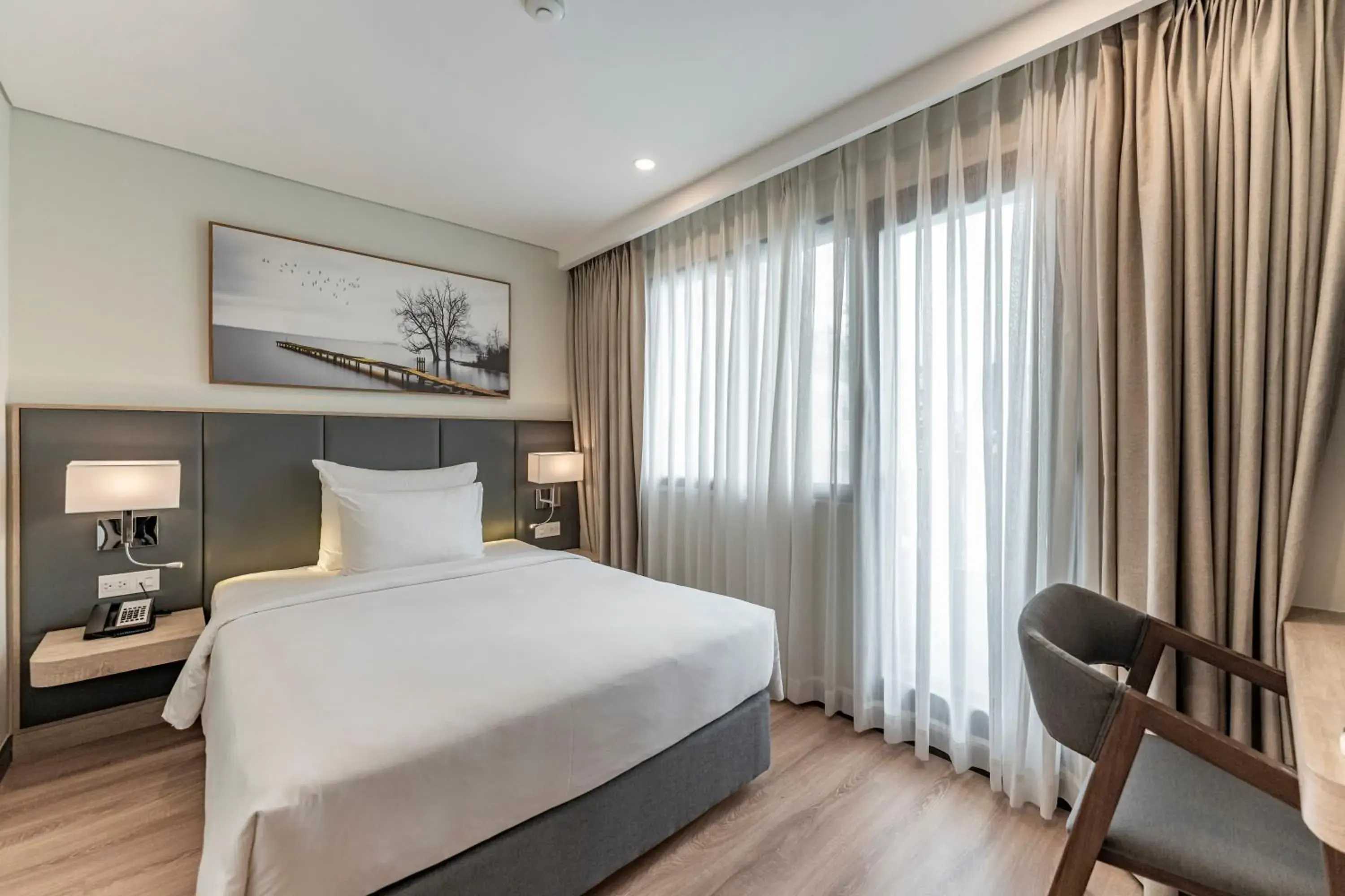 Bed in Garden View Court Suites Ho Chi Minh City Bed in Garden View Court Suites Ho Chi Minh City