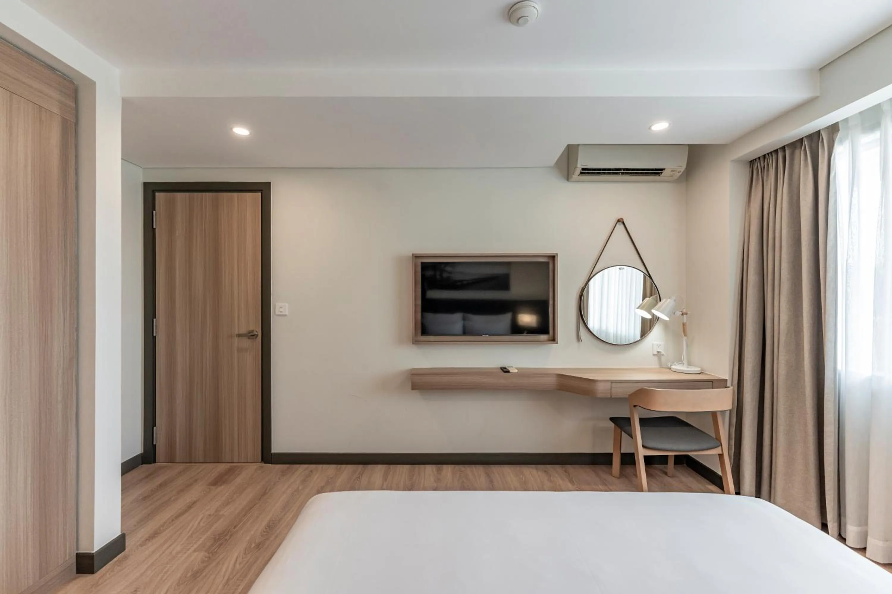 Bed in Garden View Court Suites Ho Chi Minh City