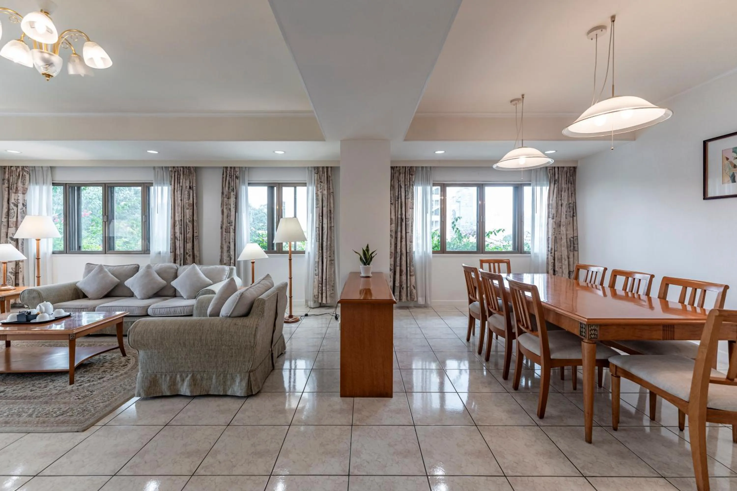 Living room in Garden View Court Suites Ho Chi Minh City