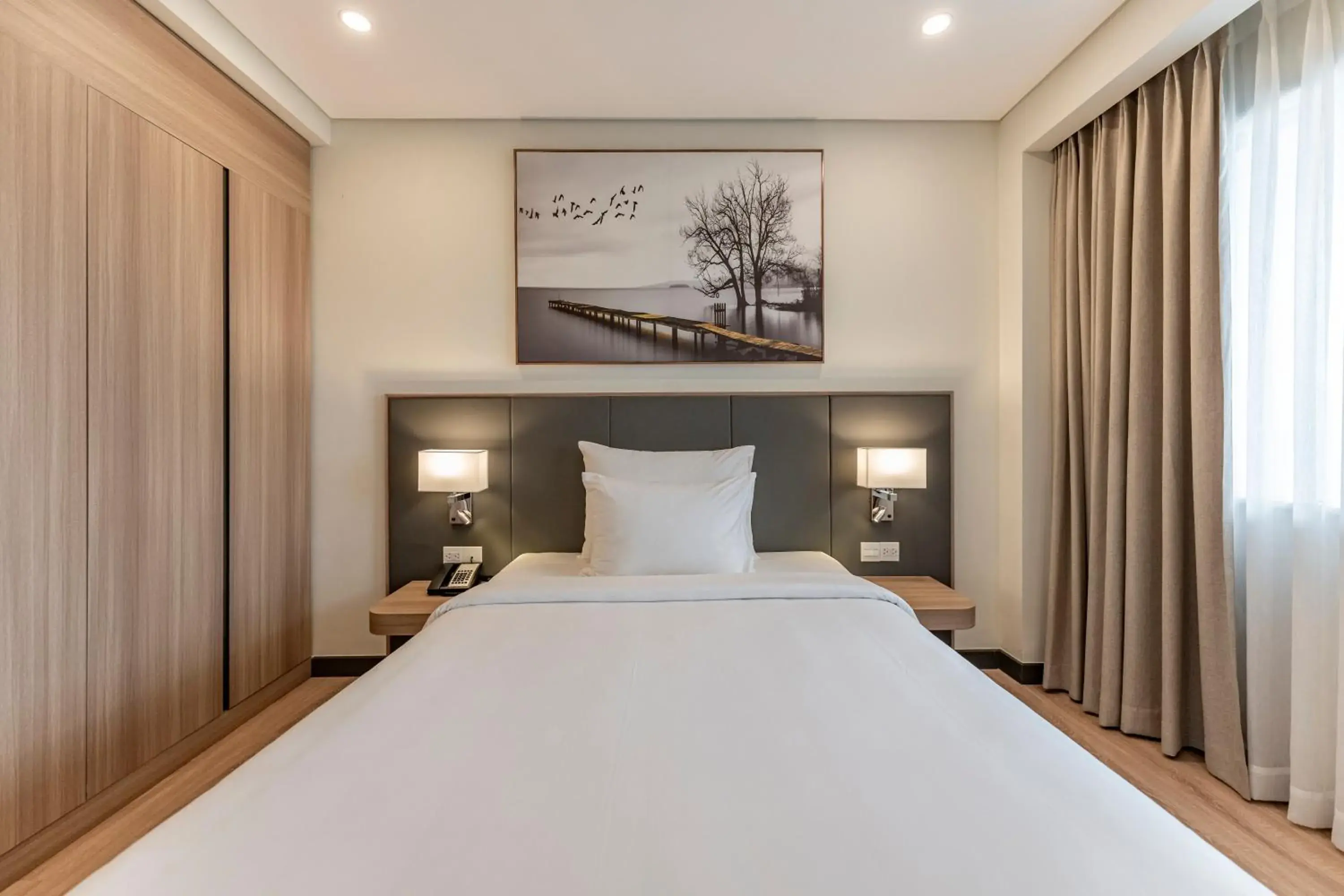 Bed in Garden View Court Suites Ho Chi Minh City Bed in Garden View Court Suites Ho Chi Minh City