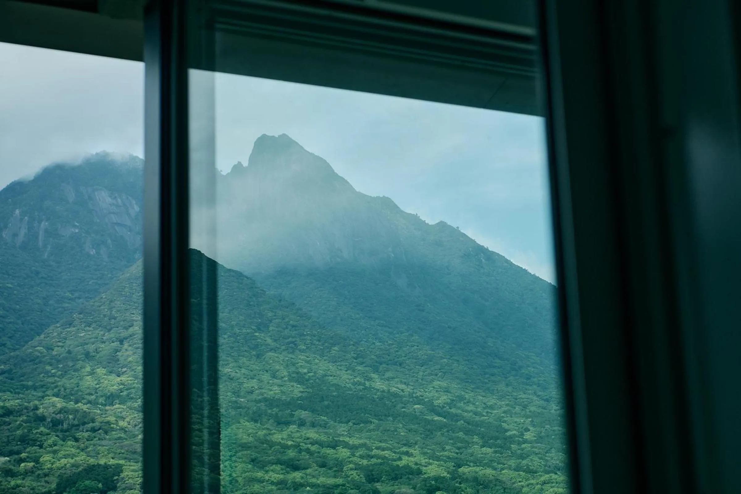 Natural landscape in samana hotel Yakushima