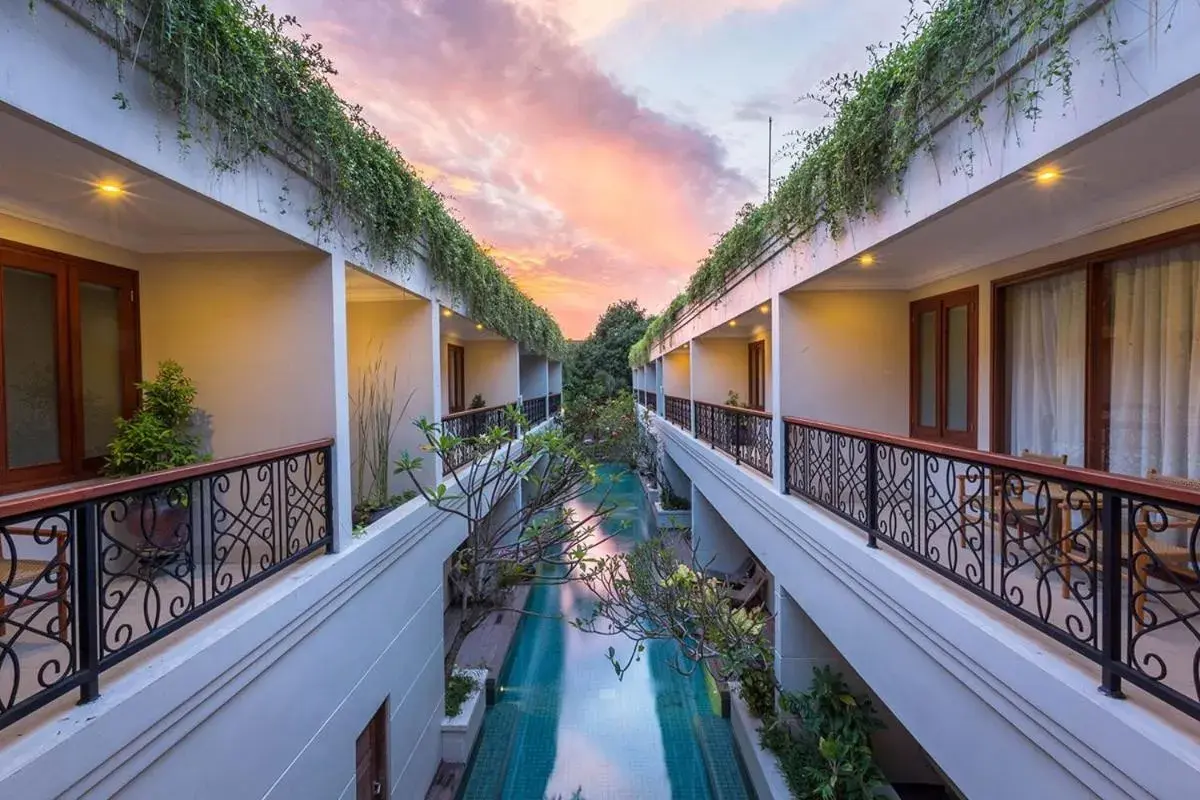 Property building in Seminyak Lagoon All Suites Hotel Property building in Seminyak Lagoon All Suites Hotel