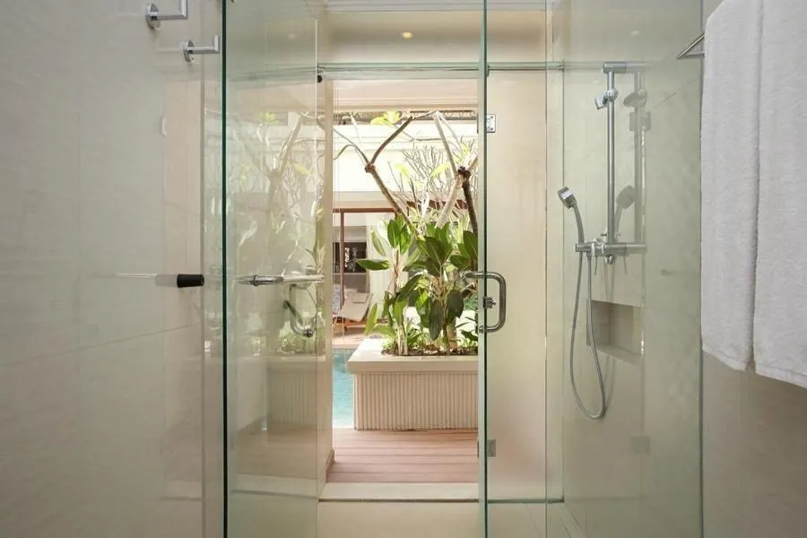 Shower in Seminyak Lagoon All Suites Hotel