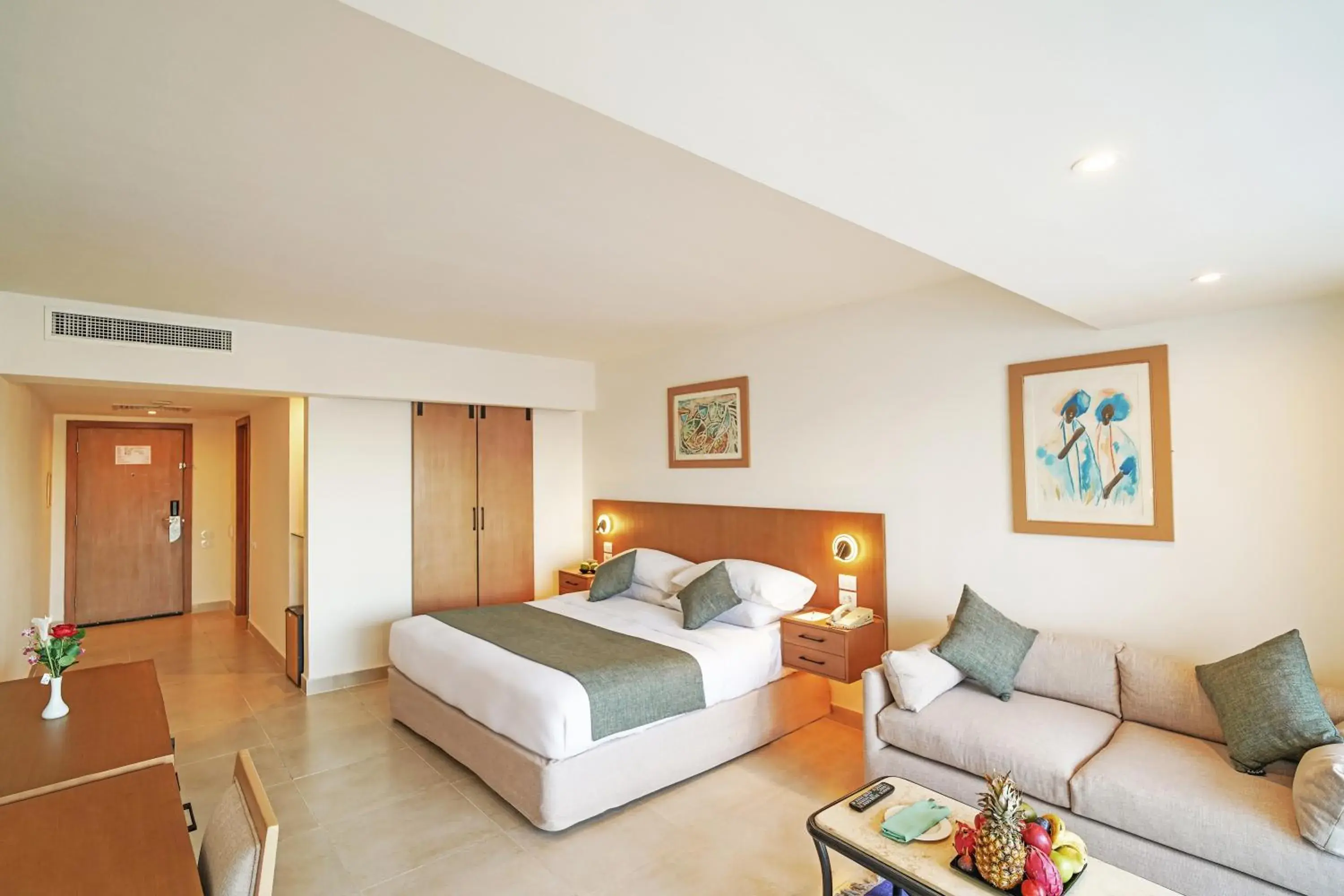 Bed in Safir Sharm Waterfalls Resort Bed in Safir Sharm Waterfalls Resort