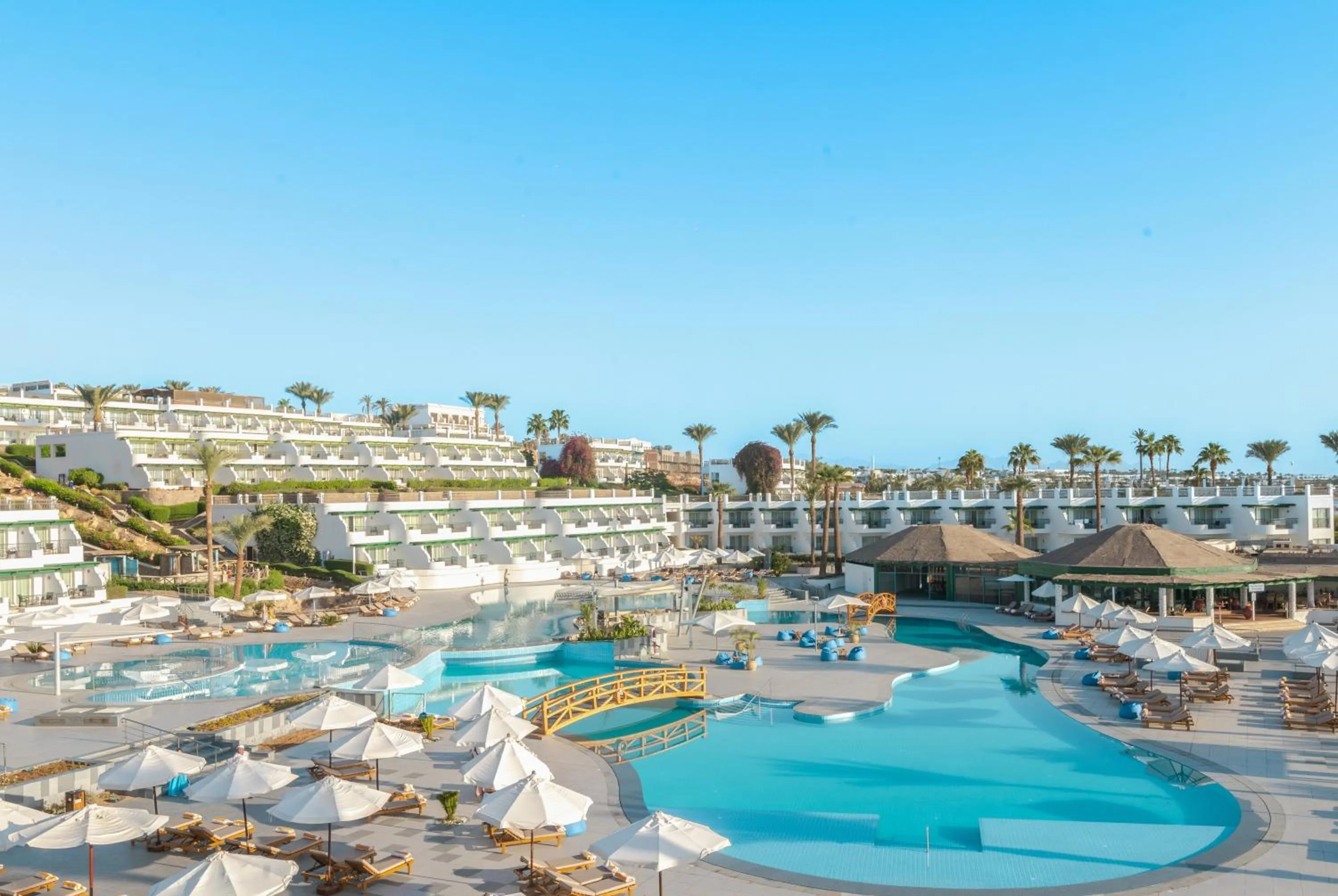 Swimming pool in Safir Sharm Waterfalls Resort