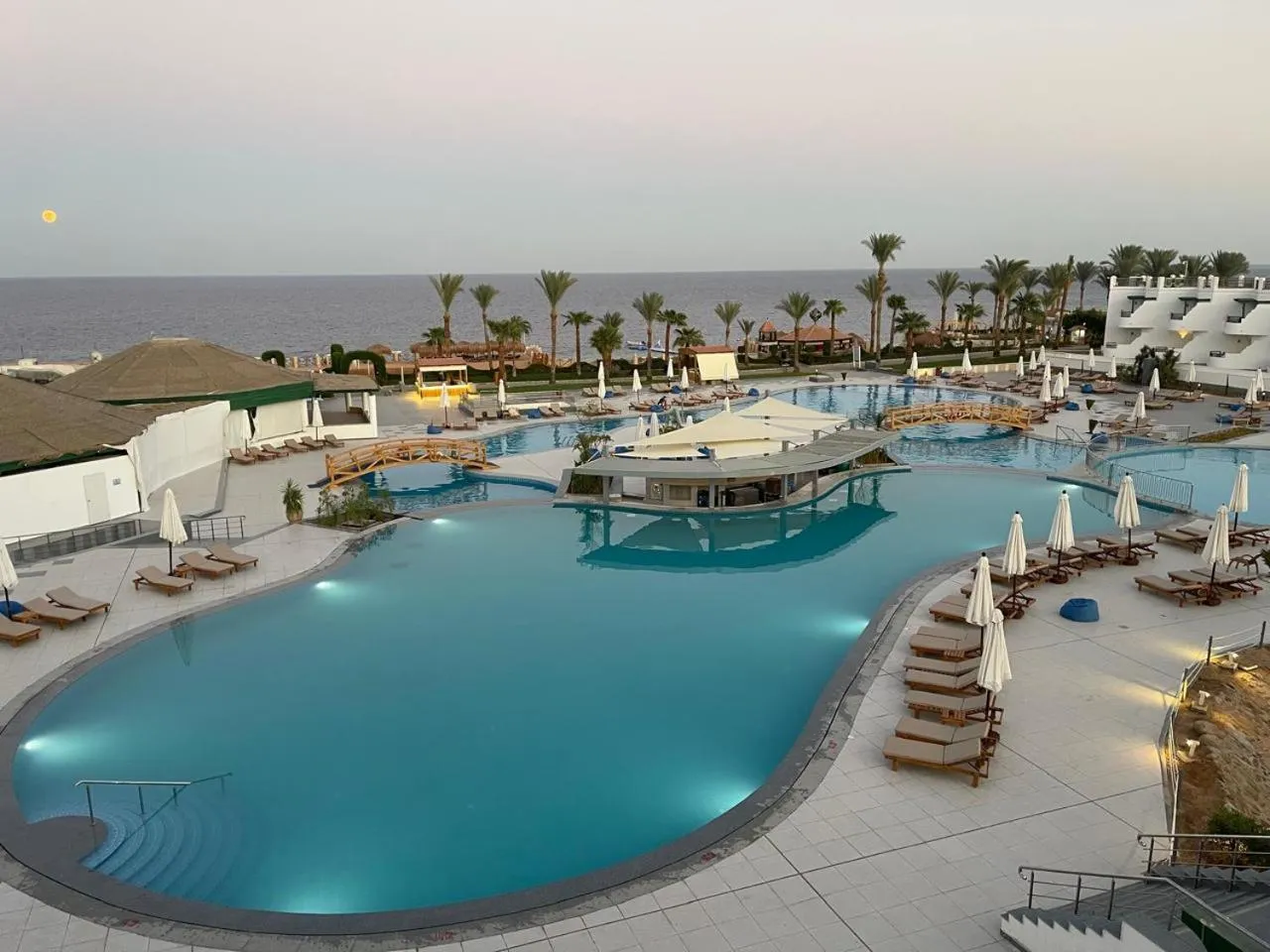 Swimming pool in Safir Sharm Waterfalls Resort