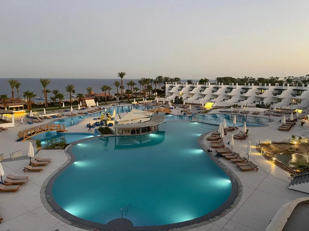 Swimming pool in Safir Sharm Waterfalls Resort