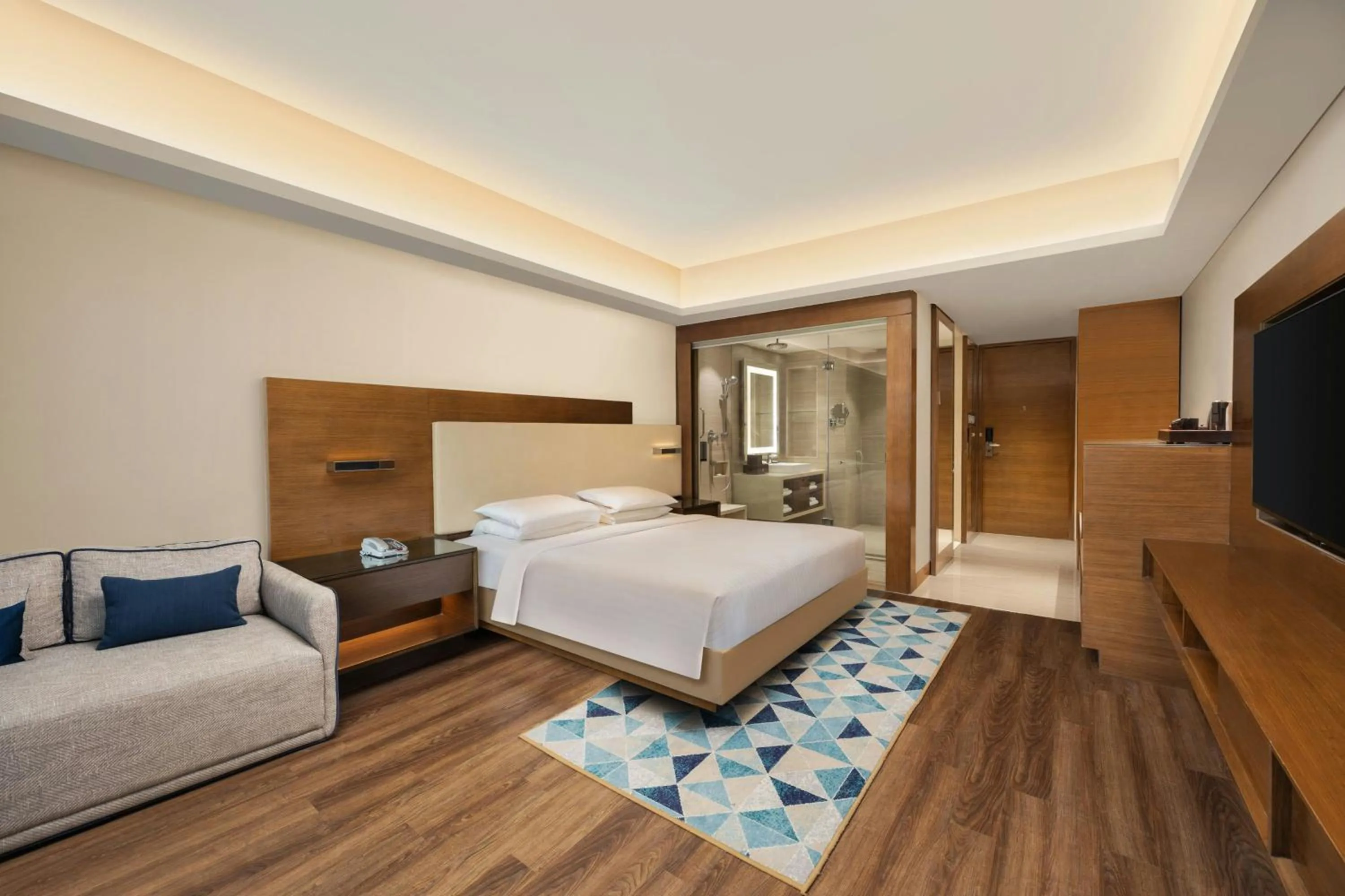 Photo of the whole room, Bed in Courtyard by Marriott Bhopal