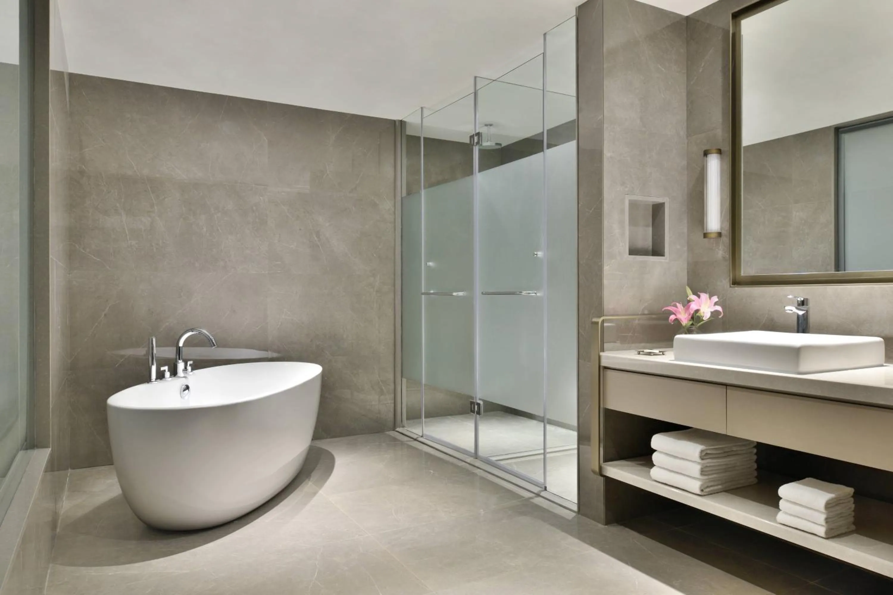 Bathroom in Courtyard by Marriott Bhopal