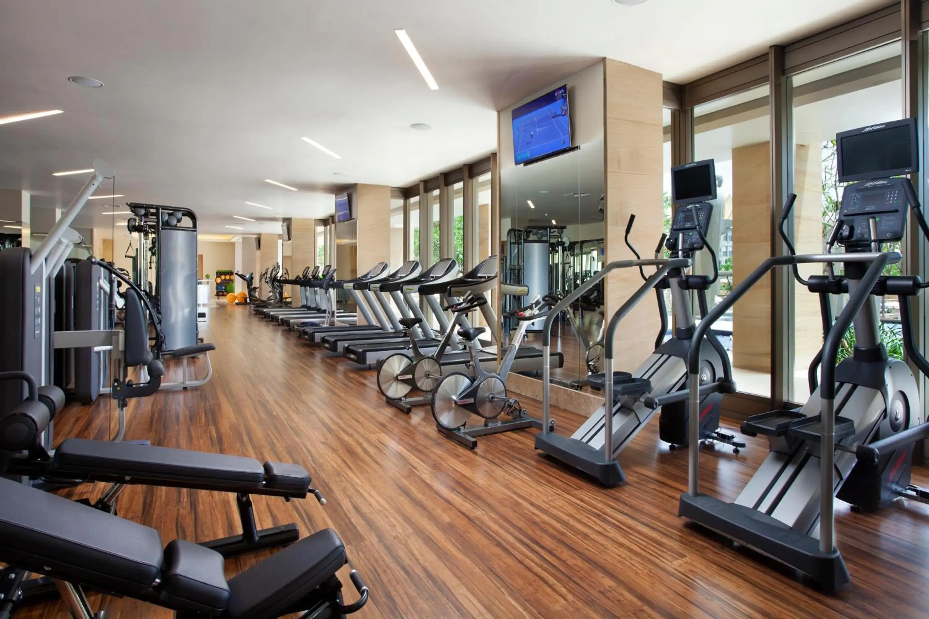 Fitness centre/facilities in Mulia Resort Fitness centre/facilities in Mulia Resort