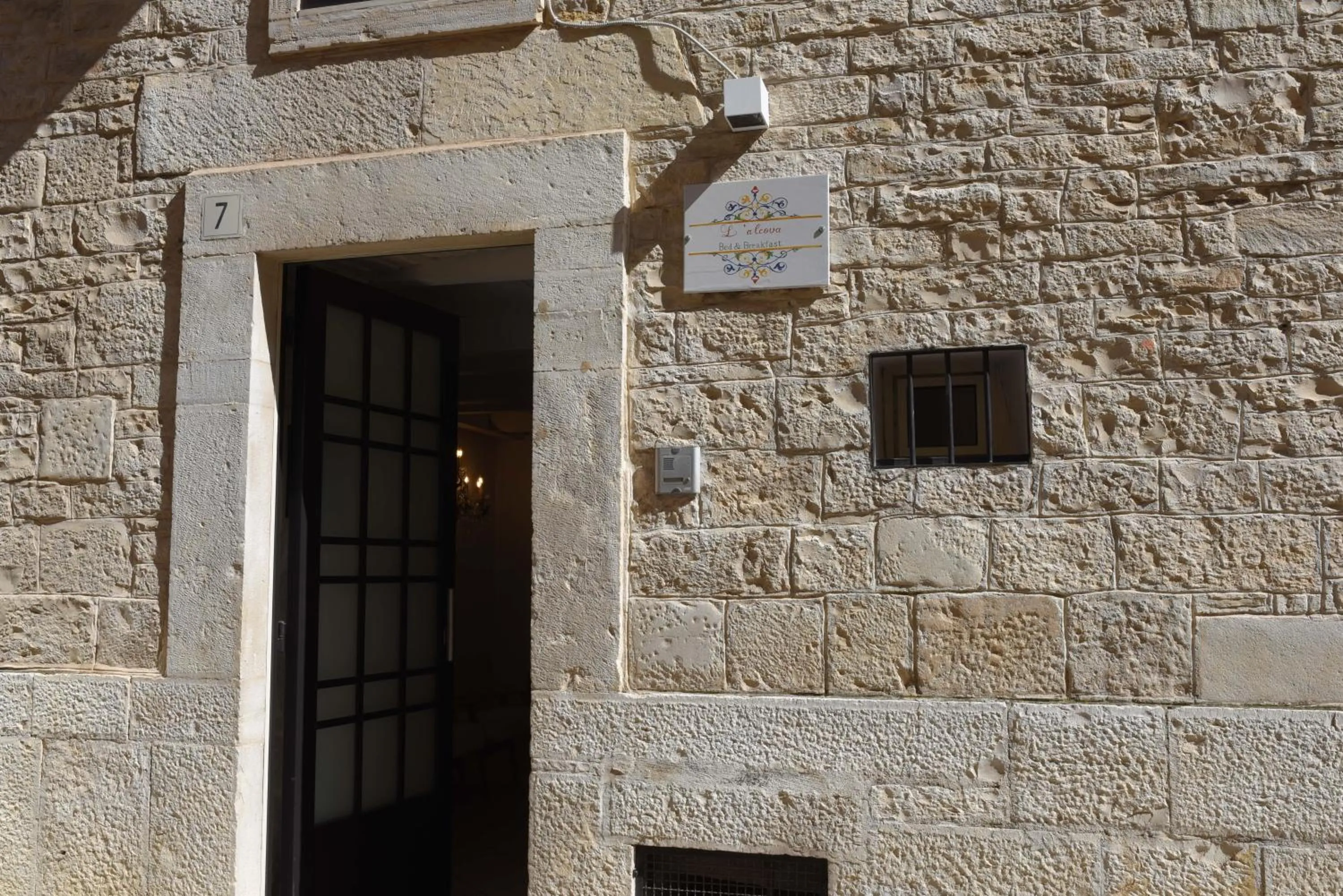 Facade/entrance in B&B L'alcova