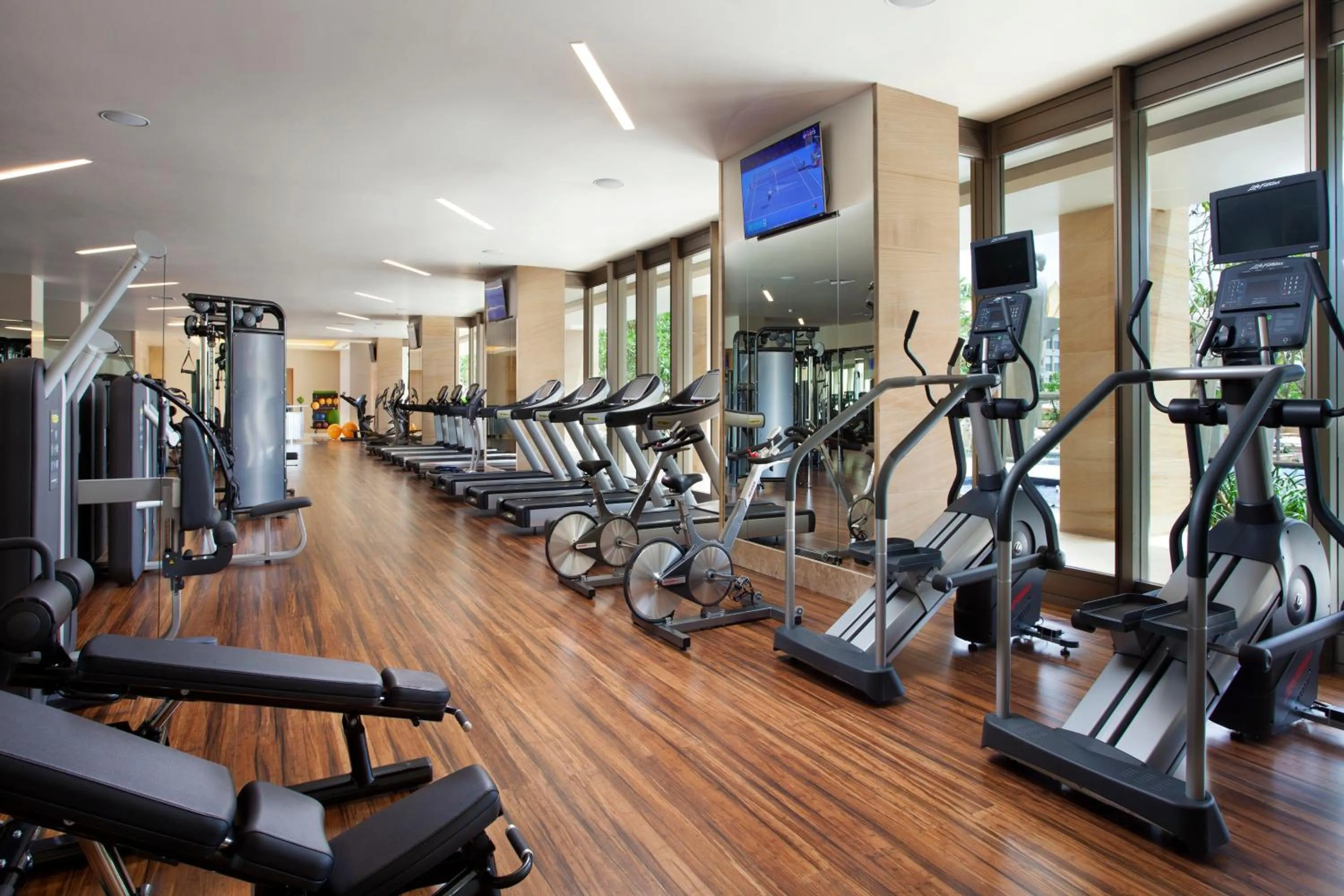 Fitness centre/facilities in Mulia Villas