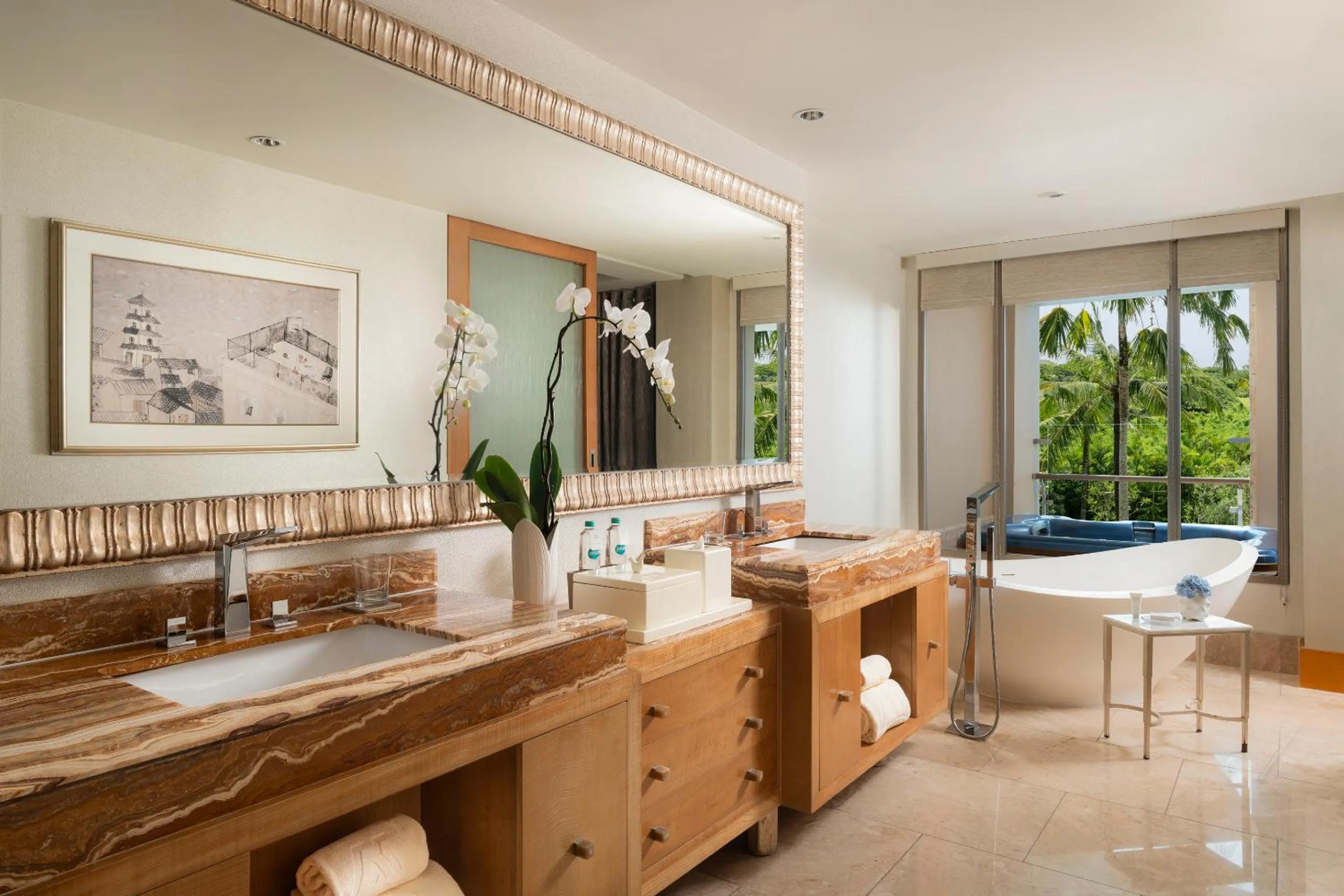 Bathroom in The Mulia