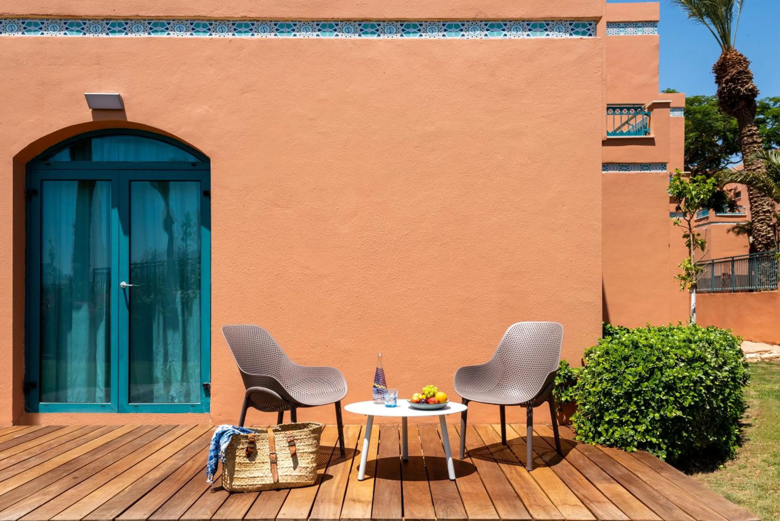 Patio in U Splash Resort Eilat