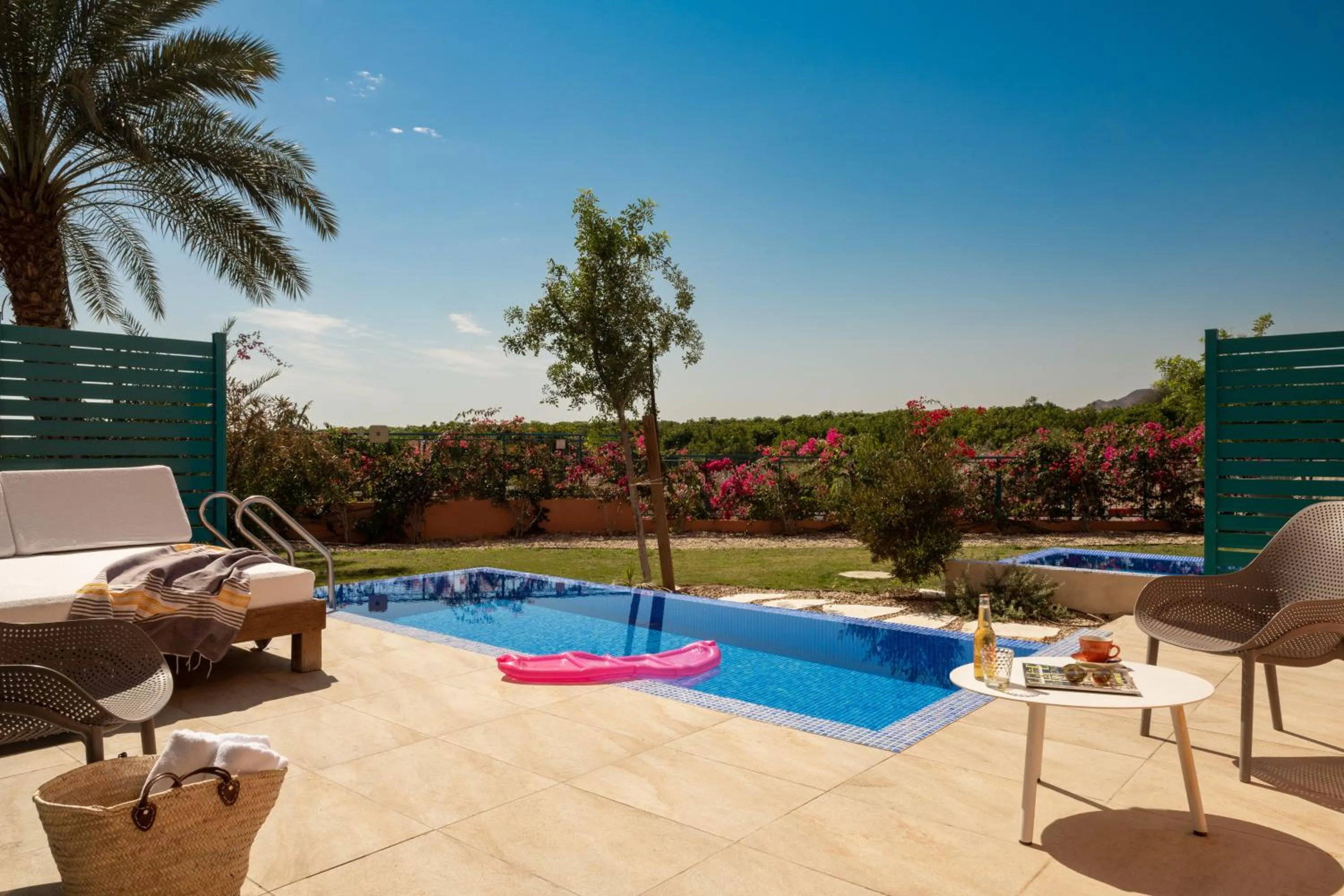 Pool view in U Splash Resort Eilat