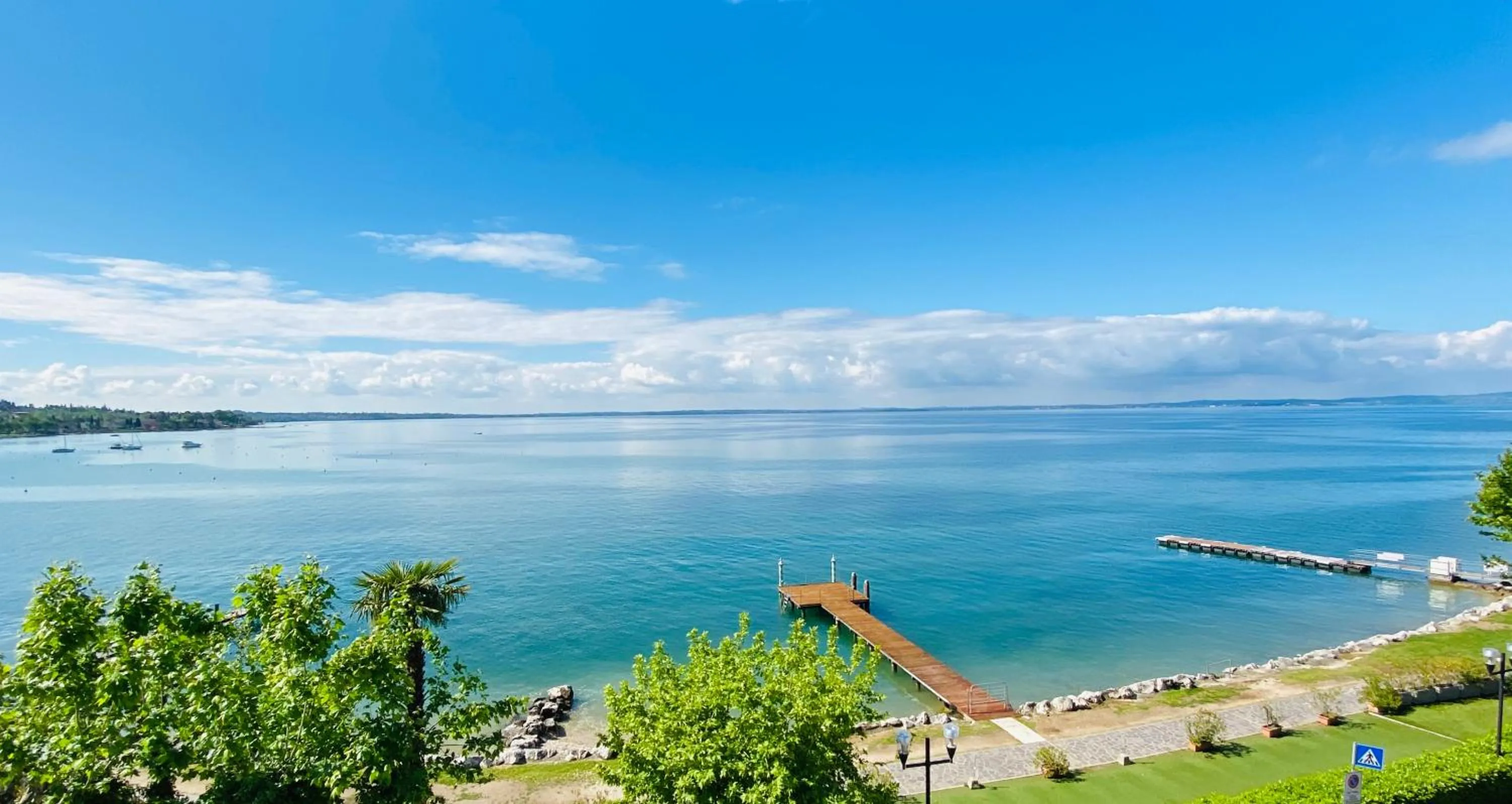 Lake view in Kriss Internazionale Hotel