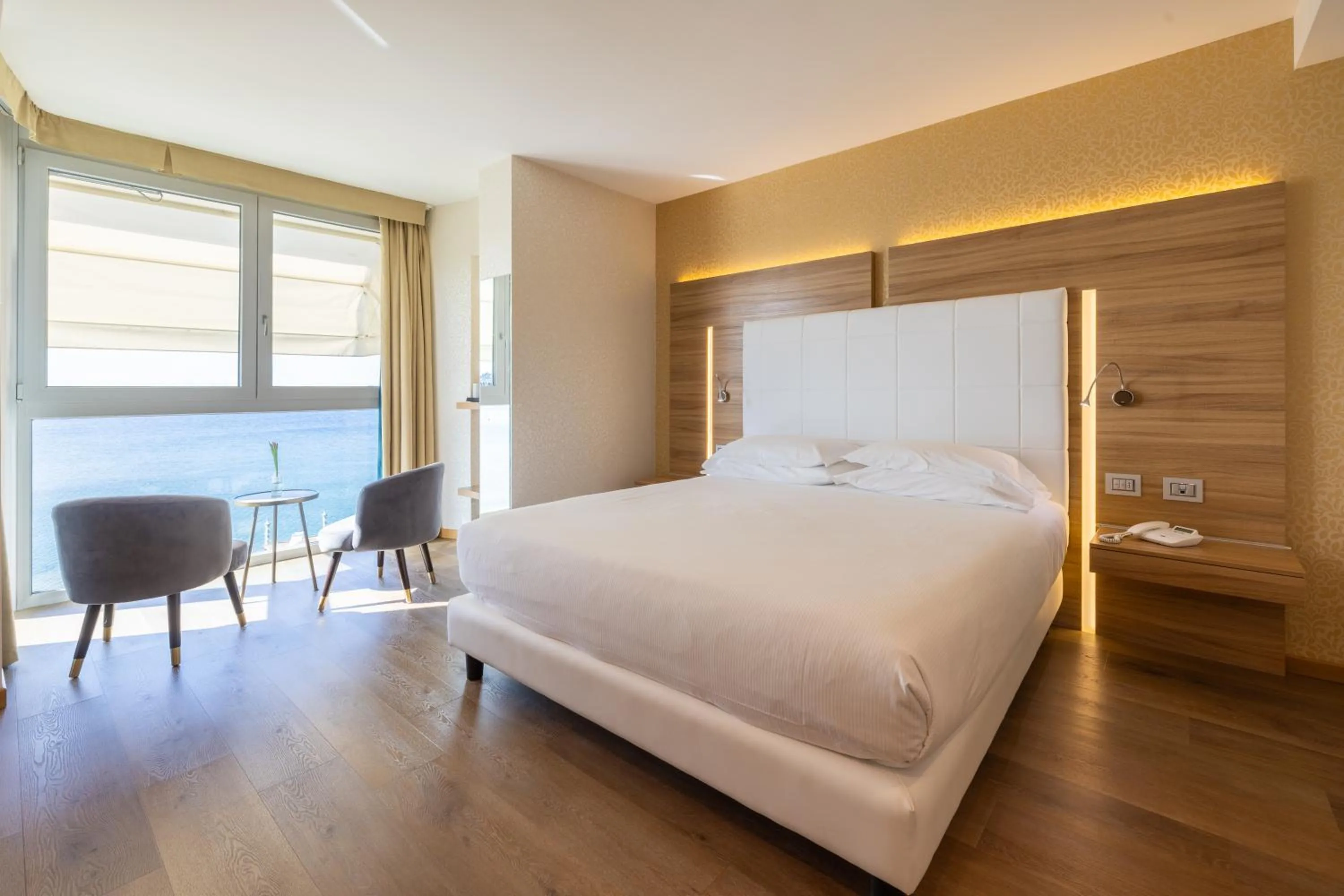 Bed in Kriss Internazionale Hotel