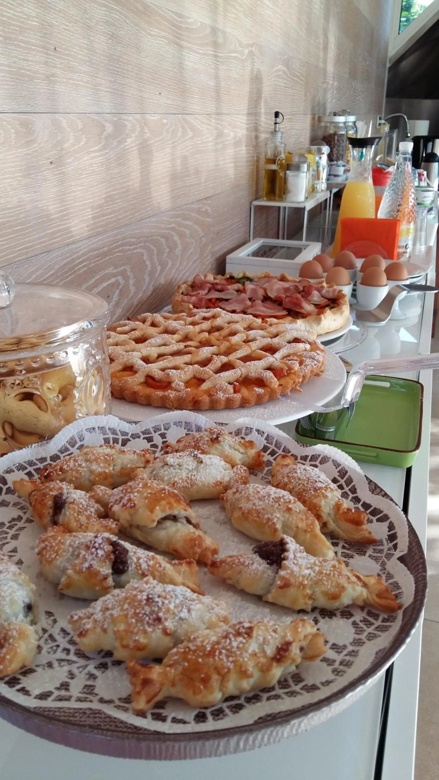Continental breakfast in La Casa di Linda