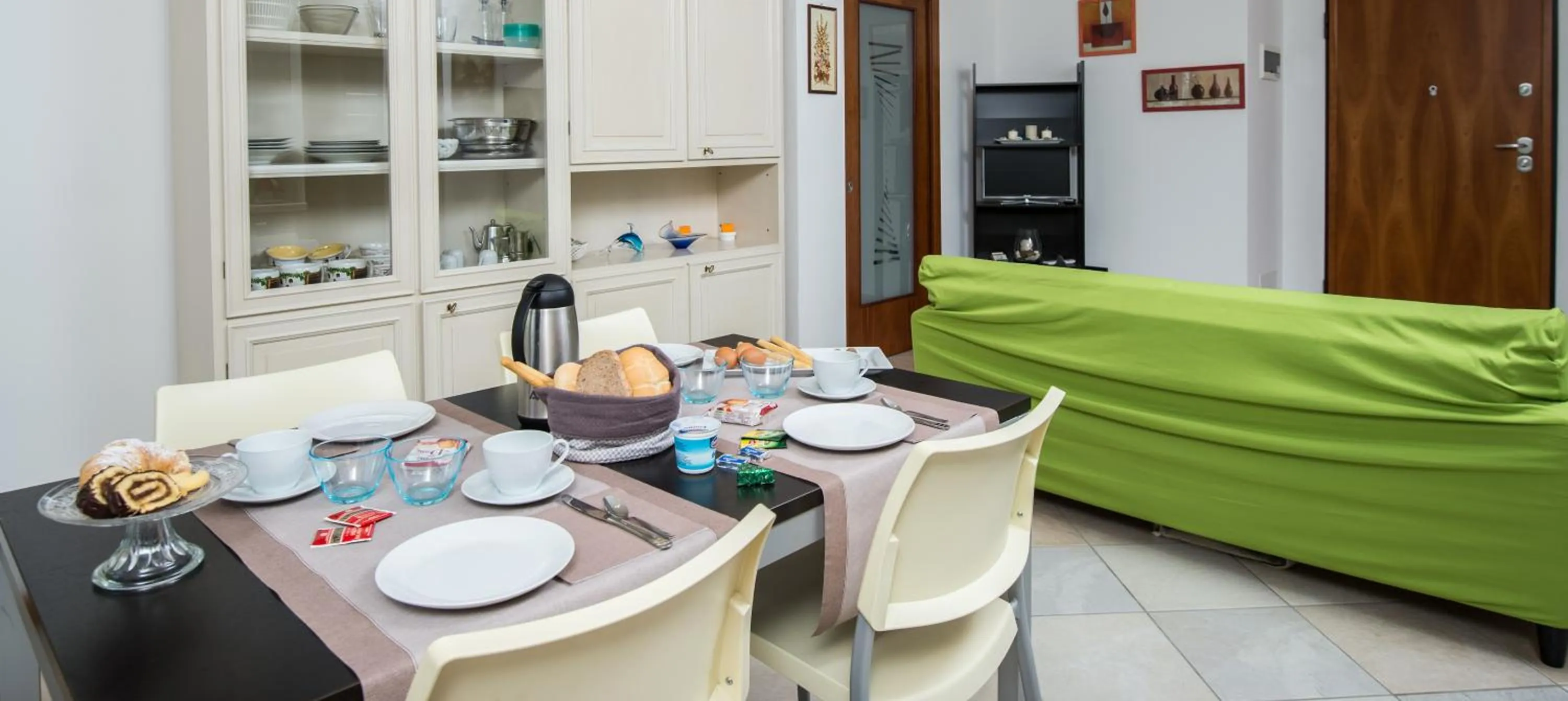 Dining area in La Casa di Linda