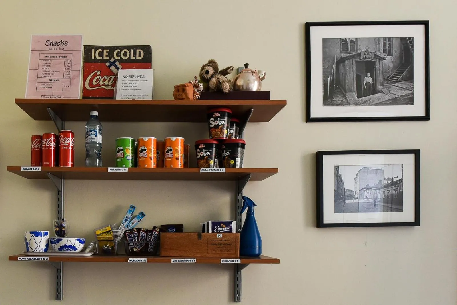 Lobby or reception in Hostel Diana Park