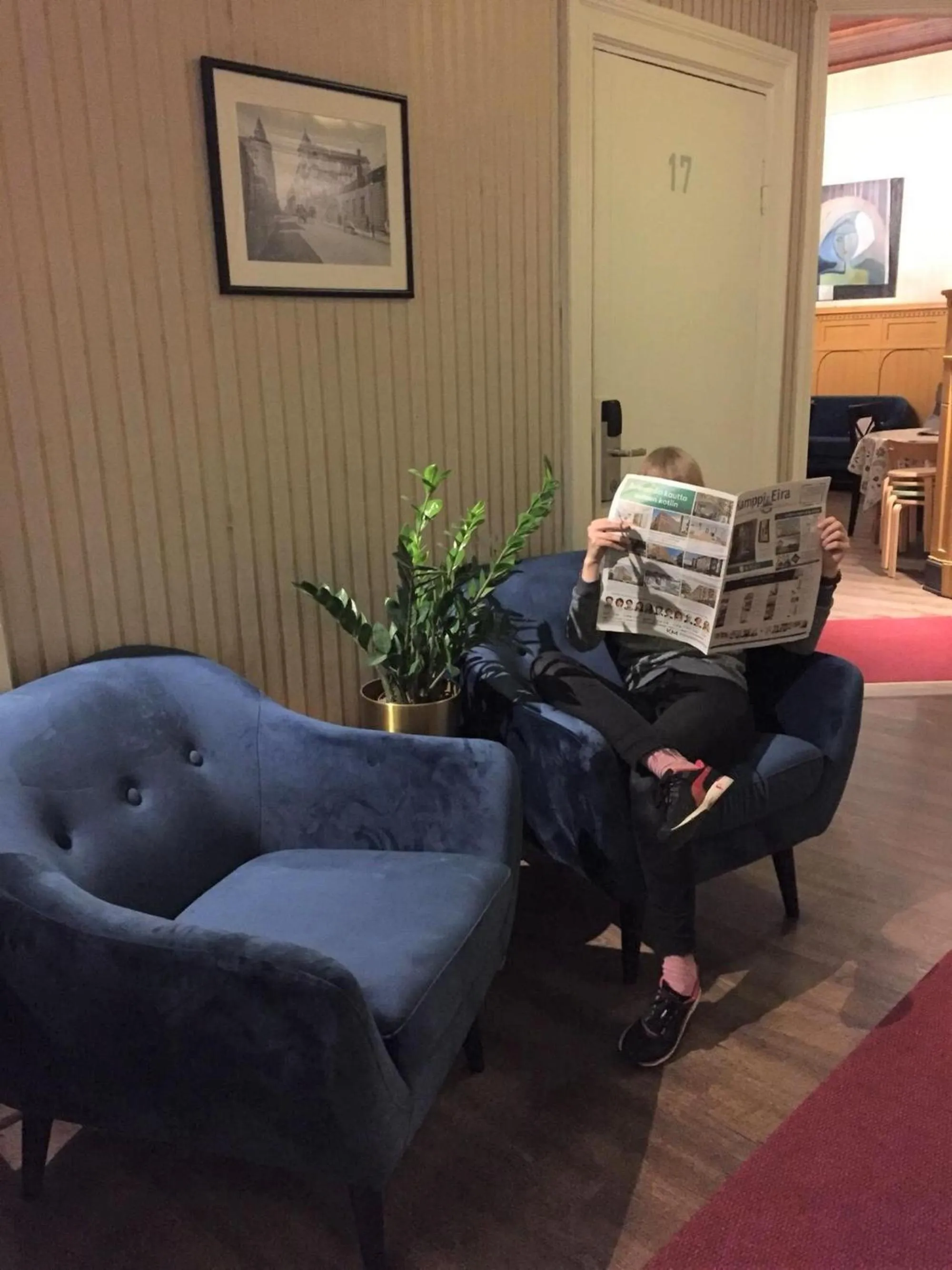 Property building in Hostel Diana Park