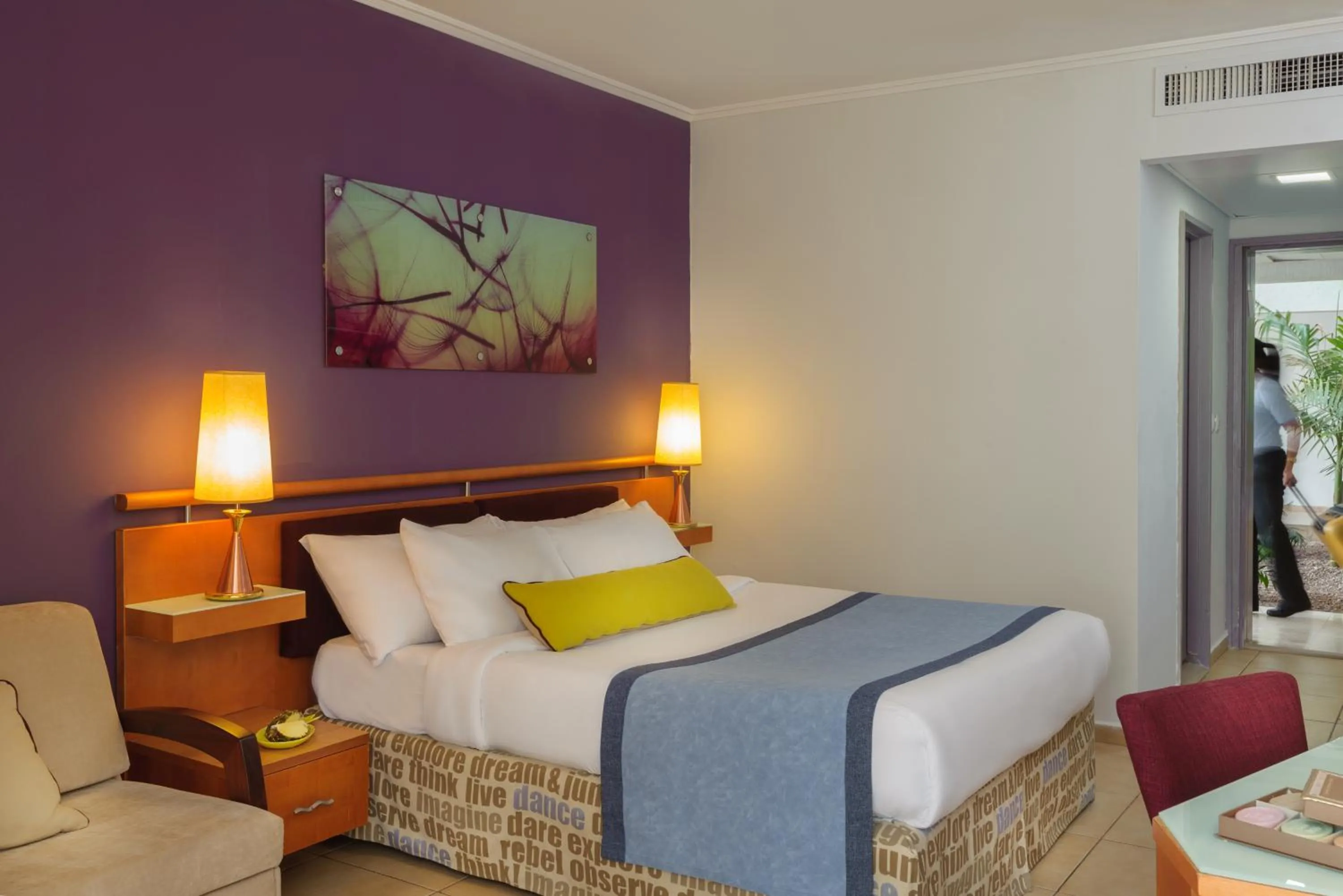 Bedroom, Bed in Leonardo Club Eilat - All Inclusive