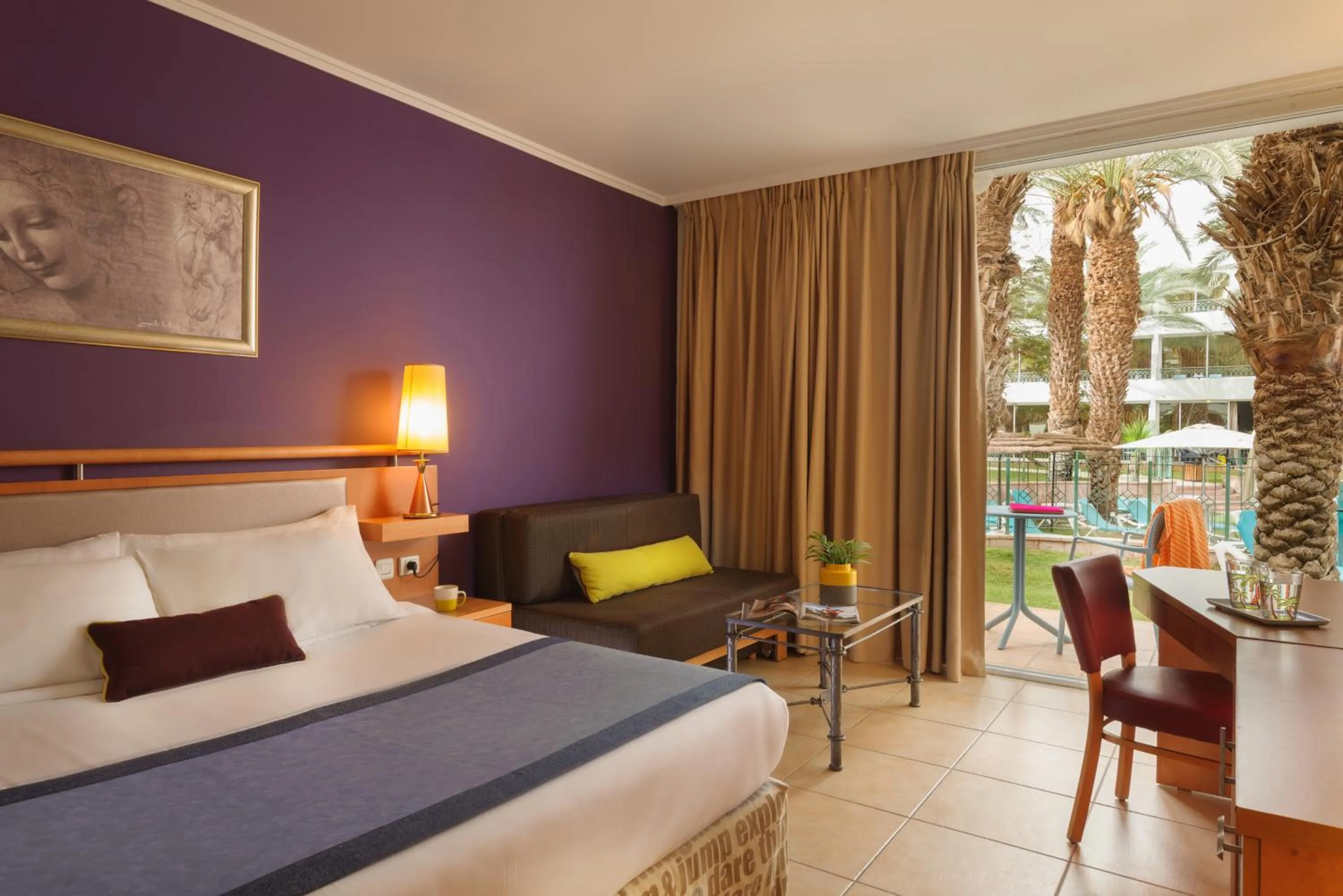 Bedroom, Bed in Leonardo Club Eilat - All Inclusive