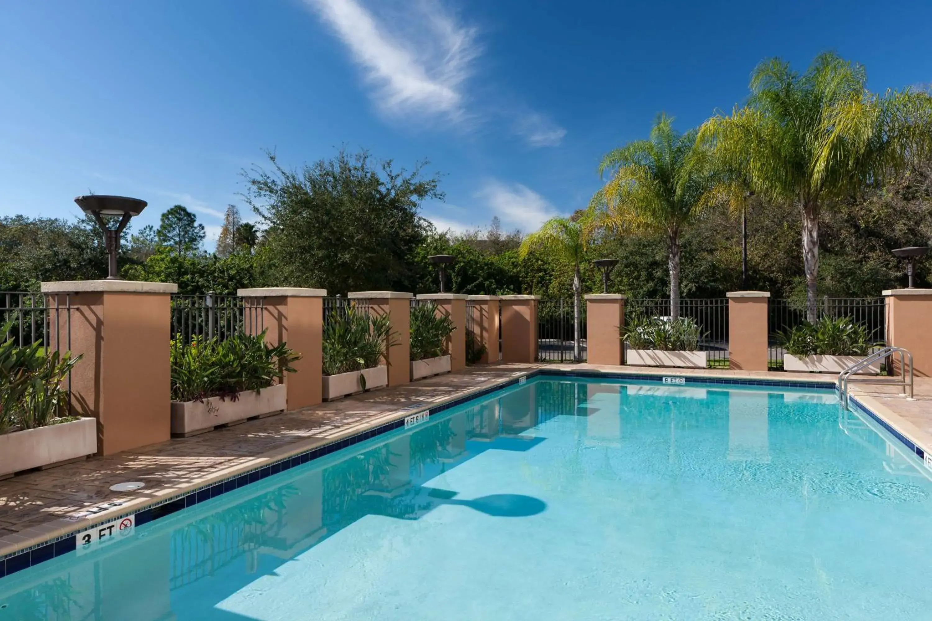 Pool view in Embassy Suites by Hilton Tampa Brandon Pool view in Embassy Suites by Hilton Tampa Brandon