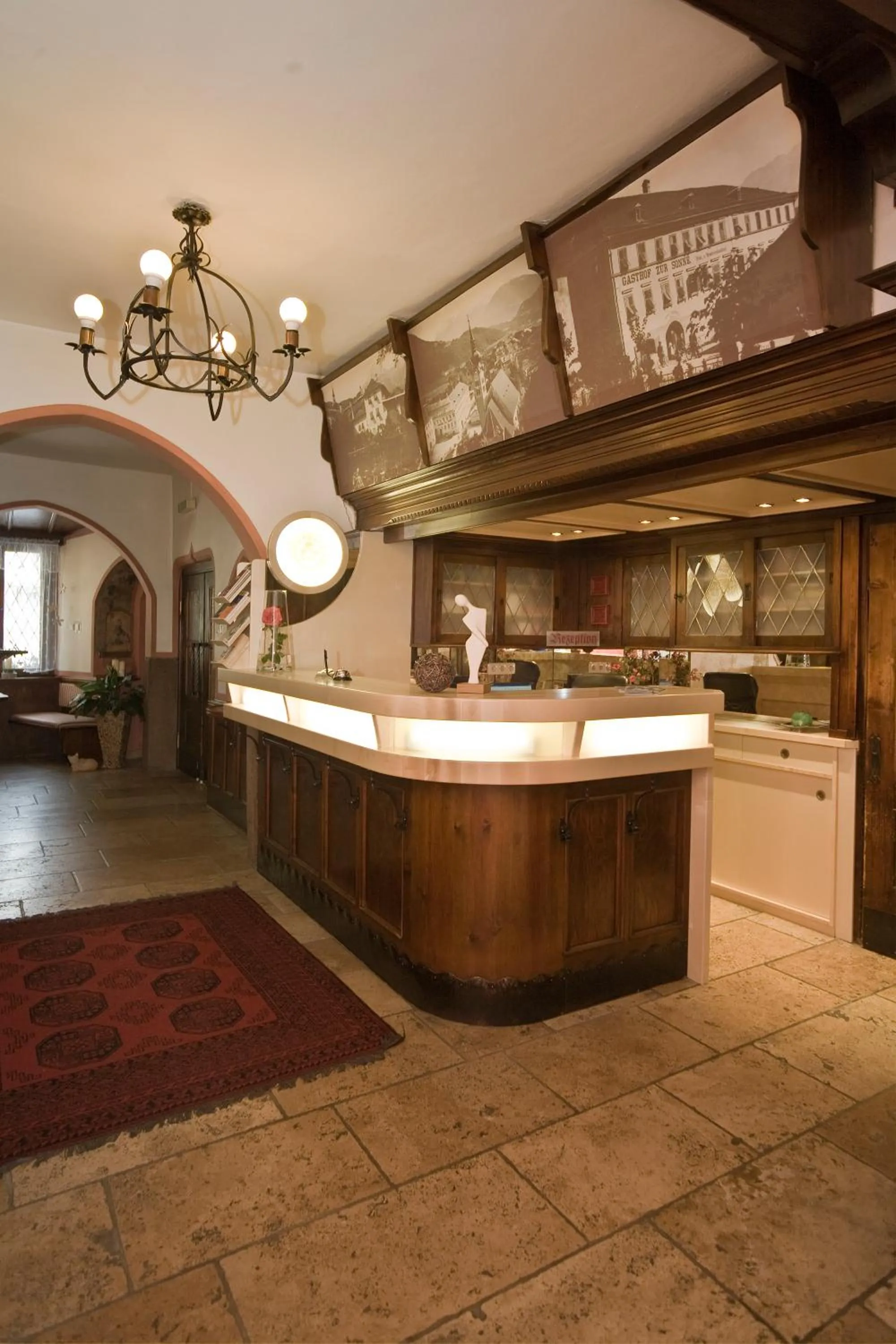 Lobby or reception in Gasthof Sonne