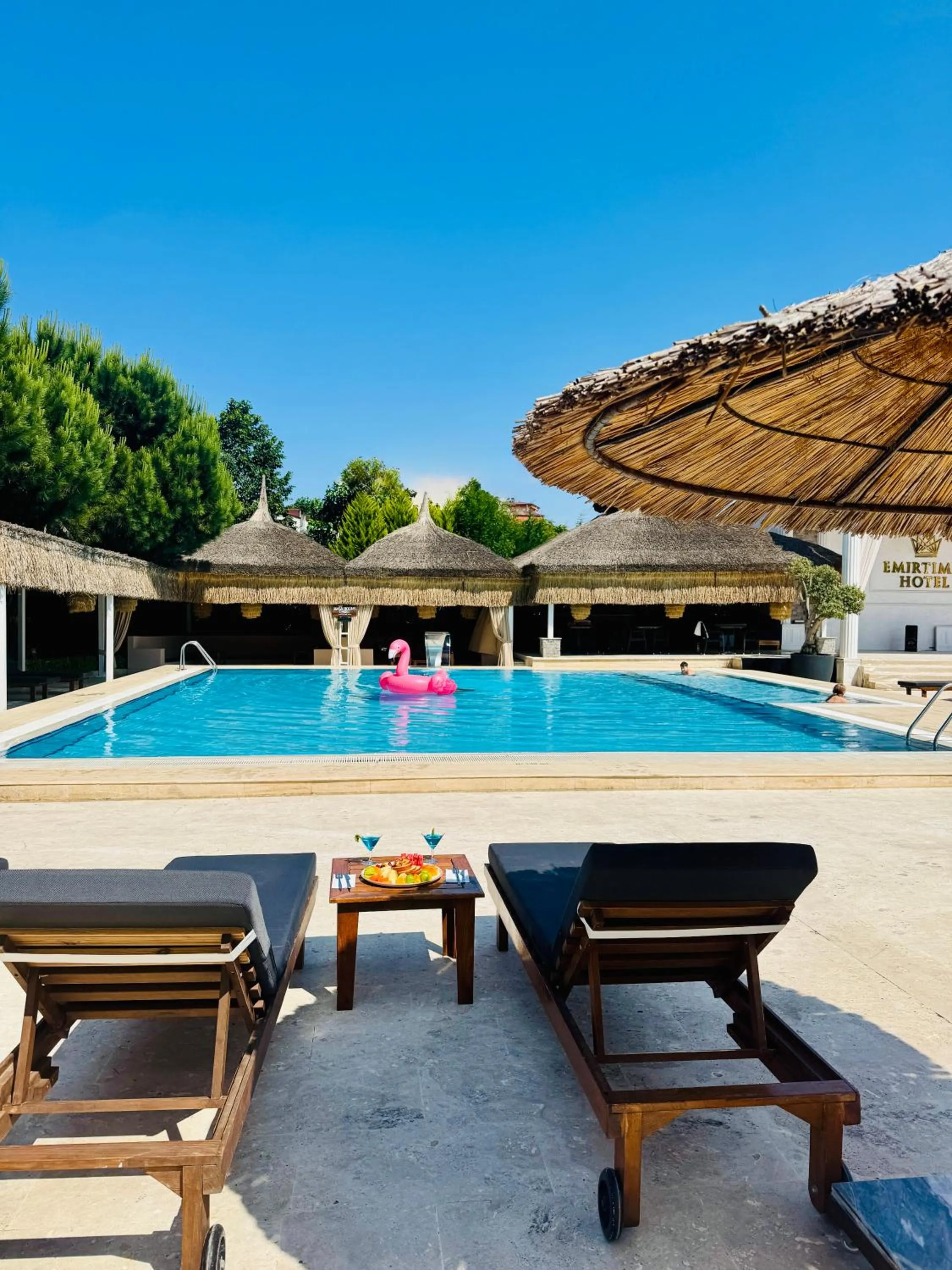 Swimming pool in Emirtimes Hotel&Spa - Tuzla