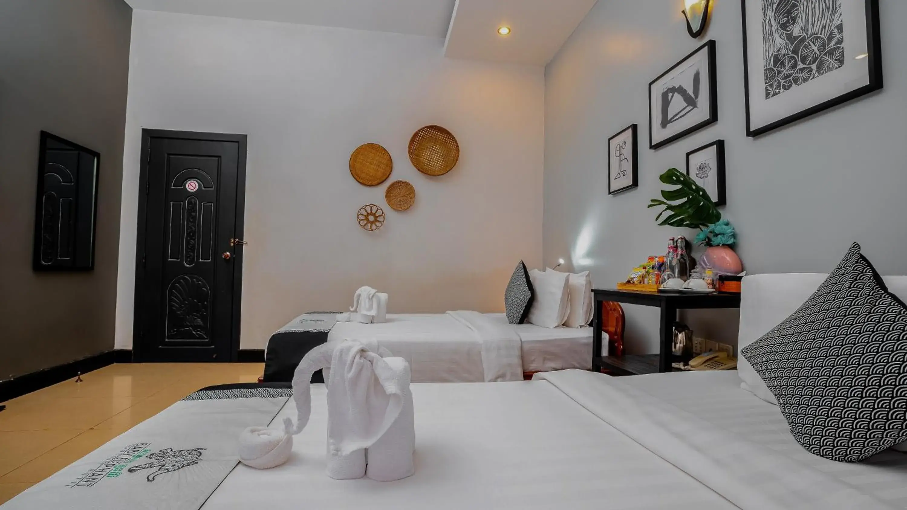 Deluxe Twin Room in Baby Elephant Boutique Hotel Deluxe Twin Room in Baby Elephant Boutique Hotel