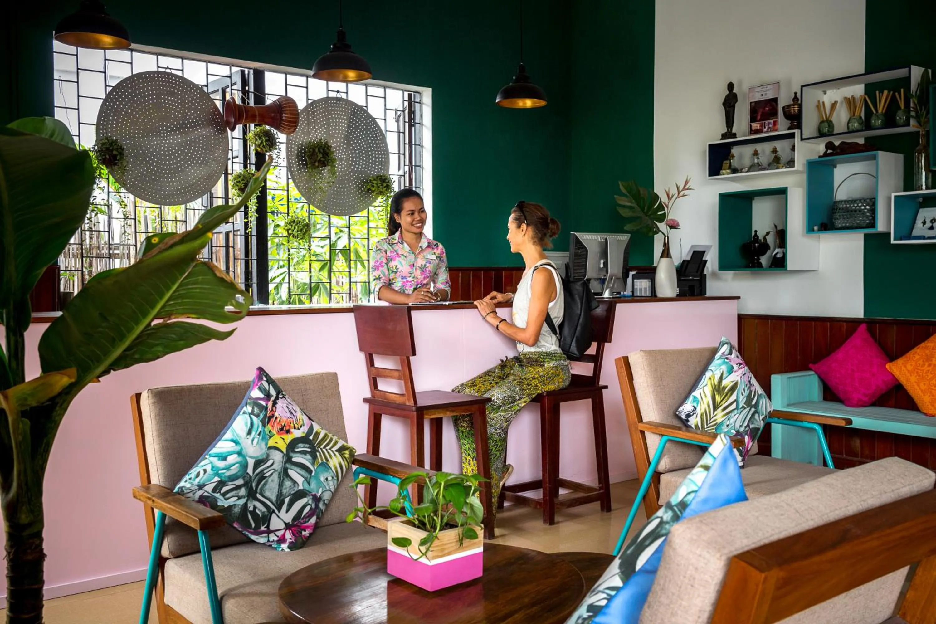 Staff in Baby Elephant Boutique Hotel