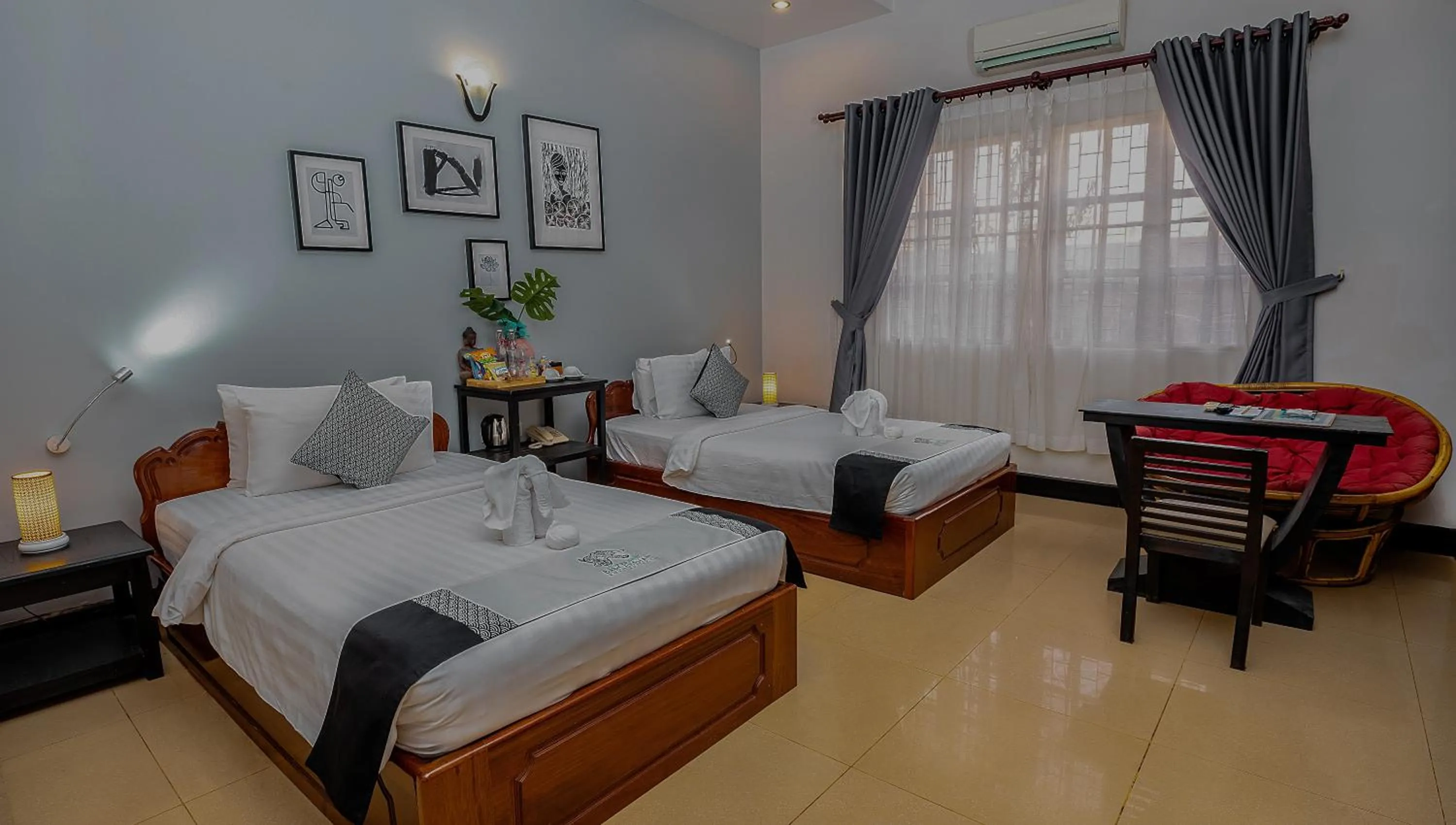 Photo of the whole room, Bed in Baby Elephant Boutique Hotel