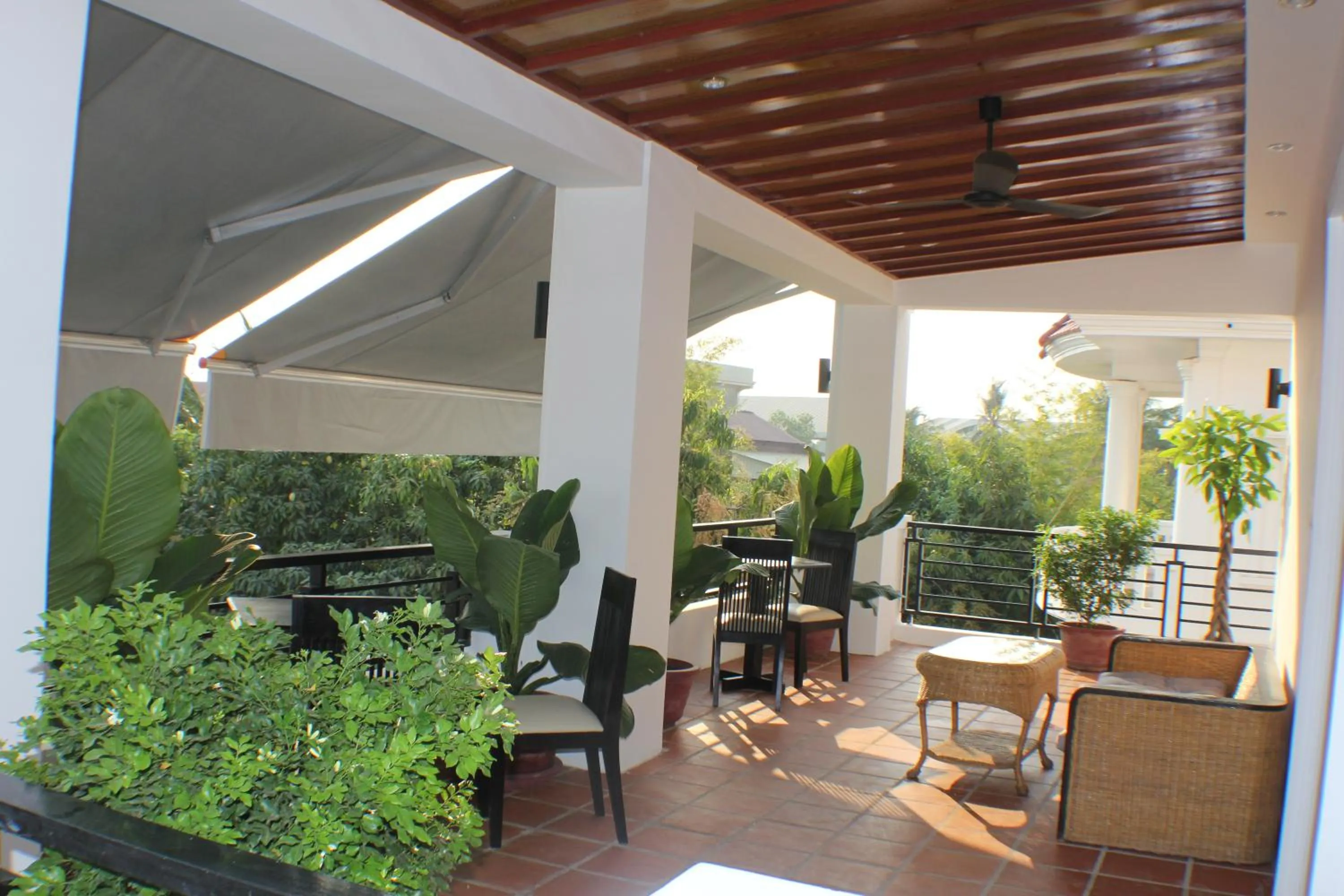 Balcony/Terrace in Baby Elephant Boutique Hotel